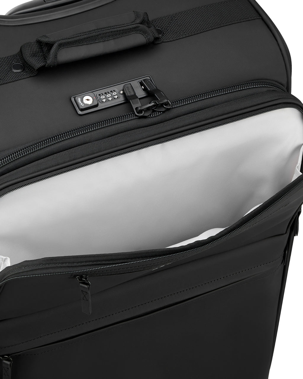 Delsey Paris Maubert 2 Softside Large Spinner Suitcase -79cm-Black-9