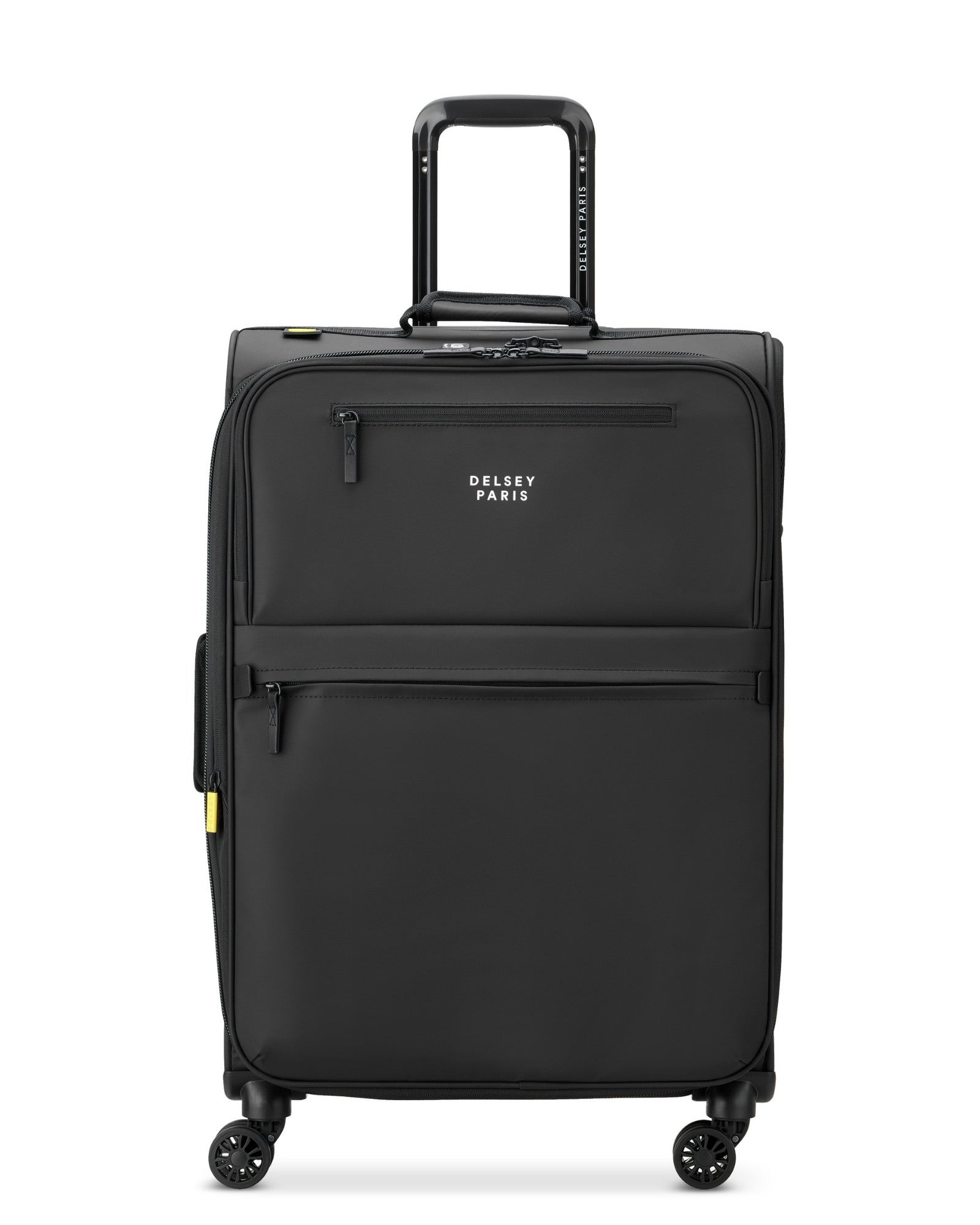 Delsey Paris Maubert 2 Softside Medium Spinner Suitcase -69cm-Black-3