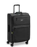 Delsey Paris Maubert 2 Softside Medium Spinner Suitcase -69cm-Black-1