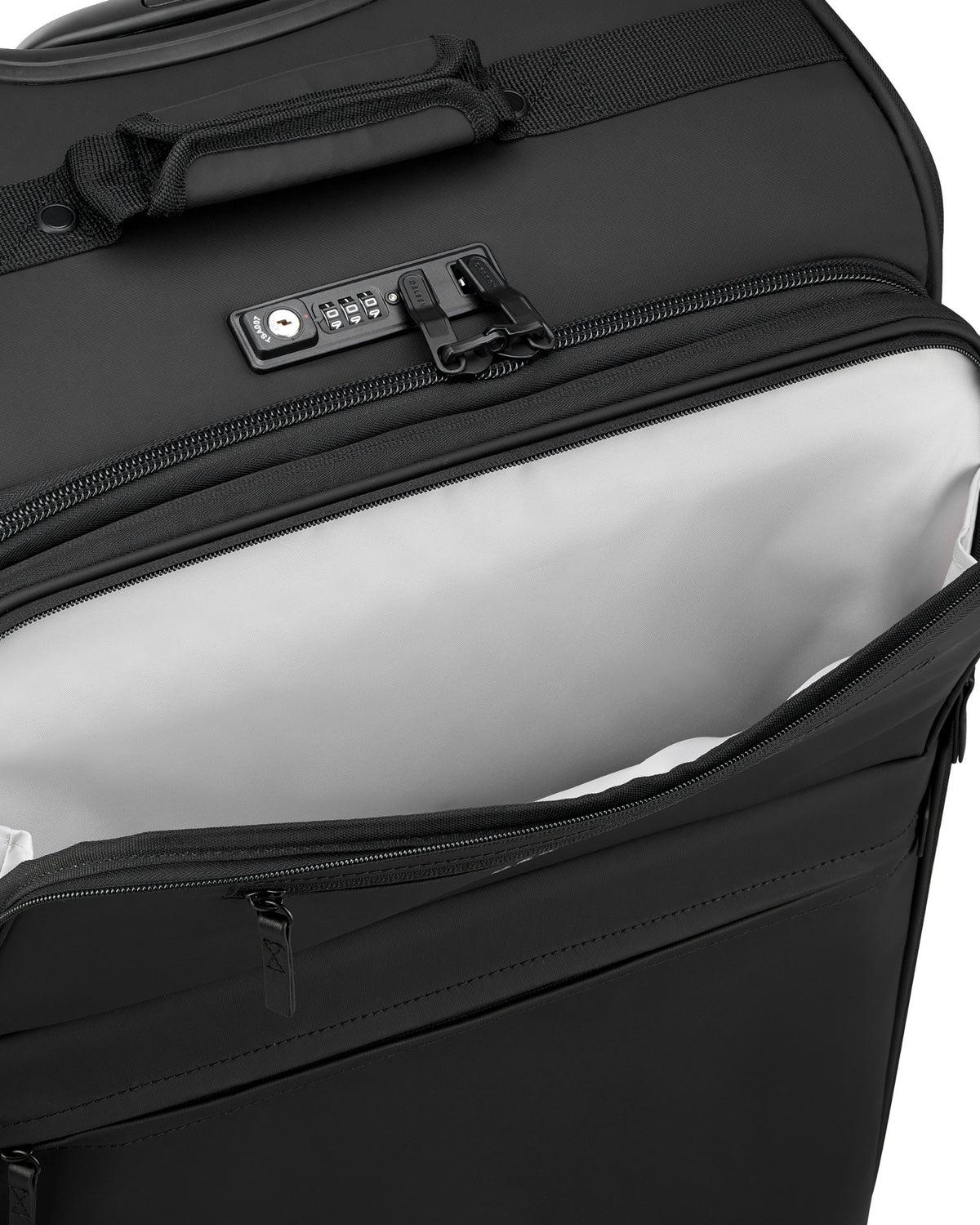 Delsey Maubert 2.0 Expandable Softside 3-Piece Spinner Luggage Set - Black
