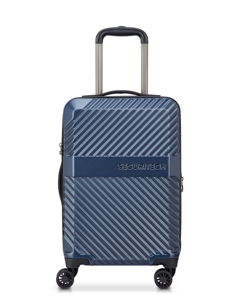 Delsey Paris Securitech Patrol Hardside Carry-On Suitcase - 54cm - Blue-2