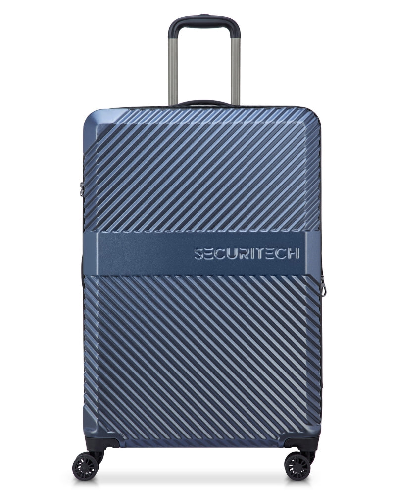 Delsey Paris Securitech Patrol Hardside Large Suitcase - 75cm - Blue-2