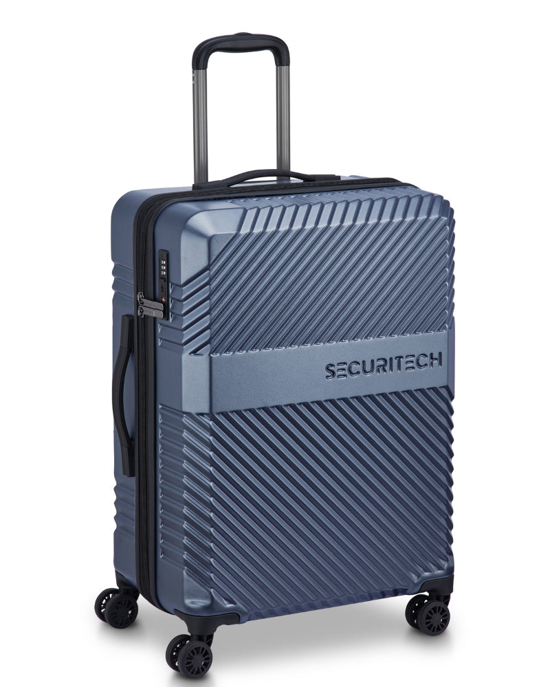 Delsey Paris Securitech Patrol Hardside Medium Suitcase - 65cm - Blue-1