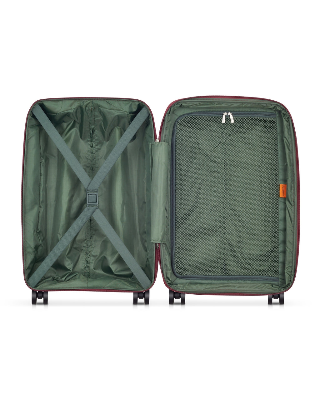 Delsey Paris Securitech Dune Hardside Carry-On Suitcase - 55cm - Burgundy