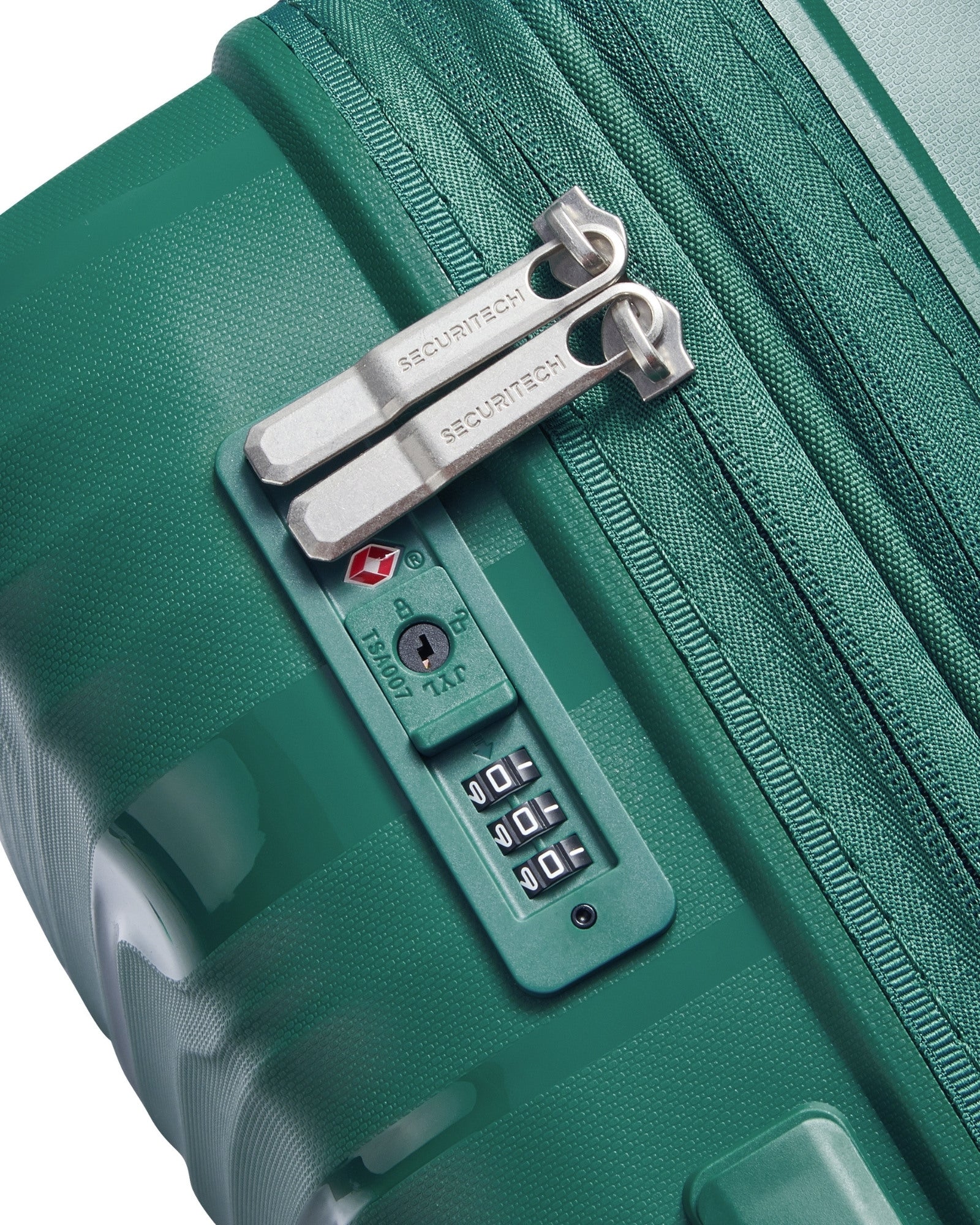 Delsey Paris Securitech Dune Hardside Carry-On Suitcase - 55cm - Green
