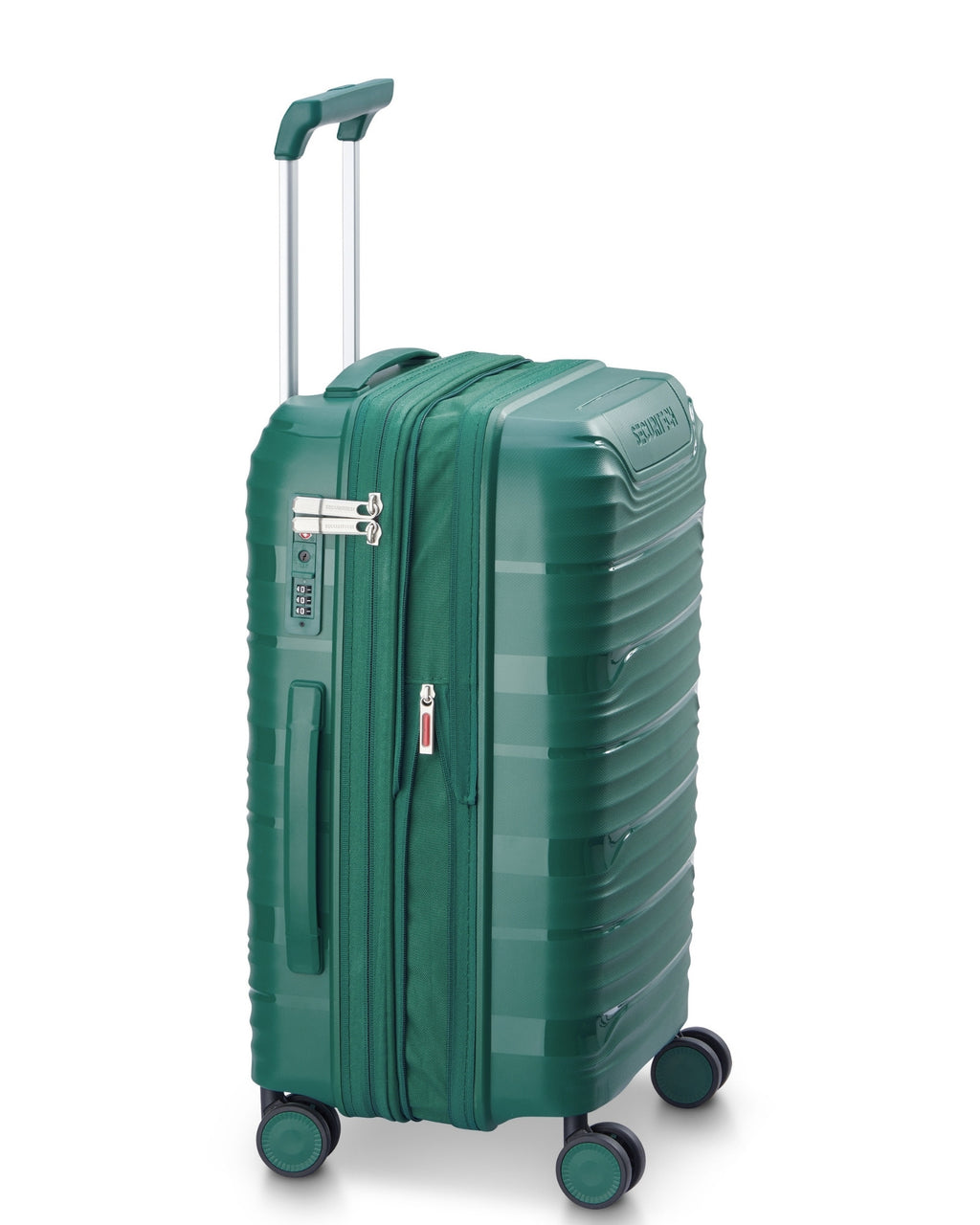 Delsey Paris Securitech Dune Hardside Carry-On Suitcase - 55cm - Green