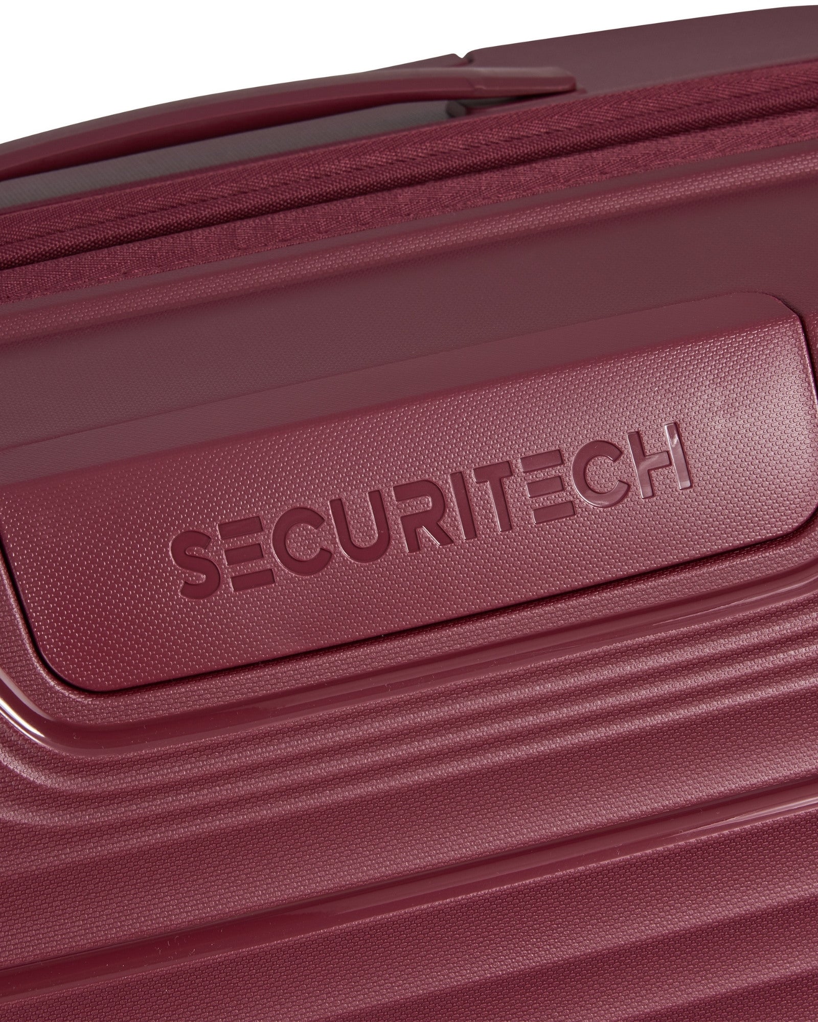 Delsey Paris Securitech Dune Hardside Large Suitcase - 76cm - Burgundy