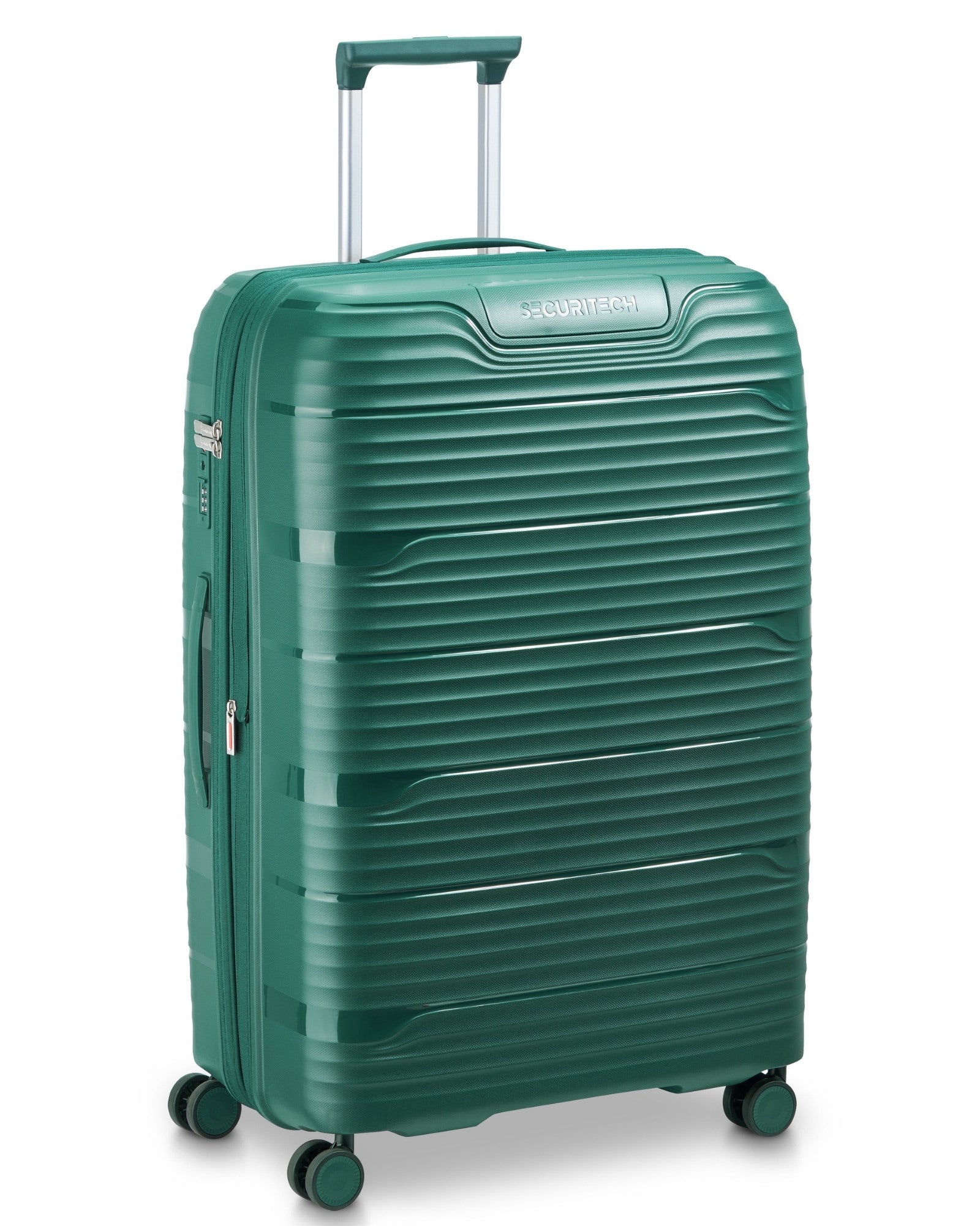 Delsey Paris Securitech Dune Hardside Large Suitcase - 76cm - Green