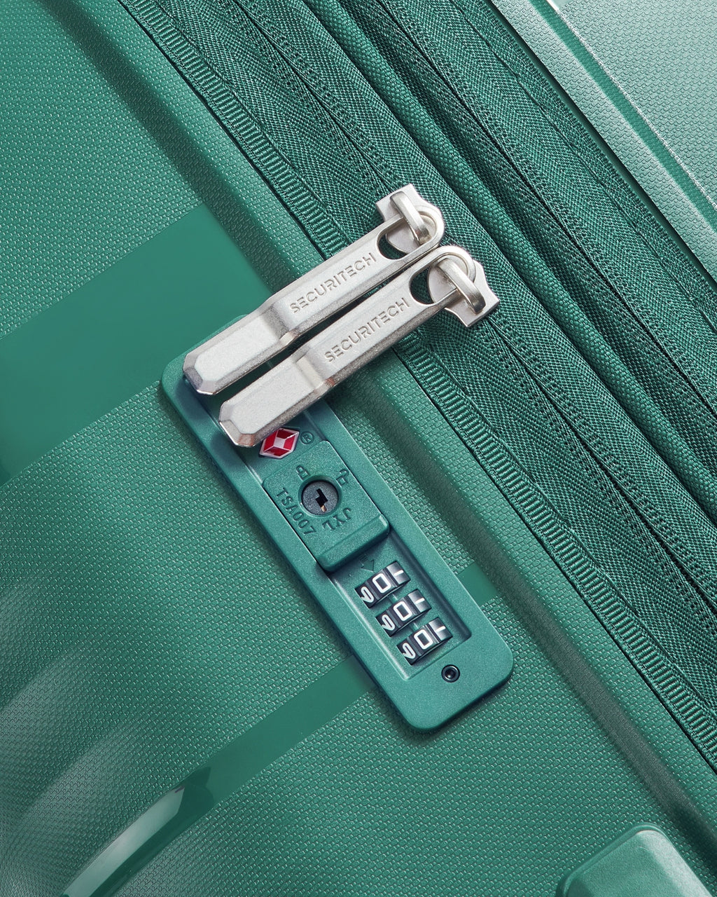 Delsey Paris Securitech Dune Hardside Large Suitcase - 76cm - Green