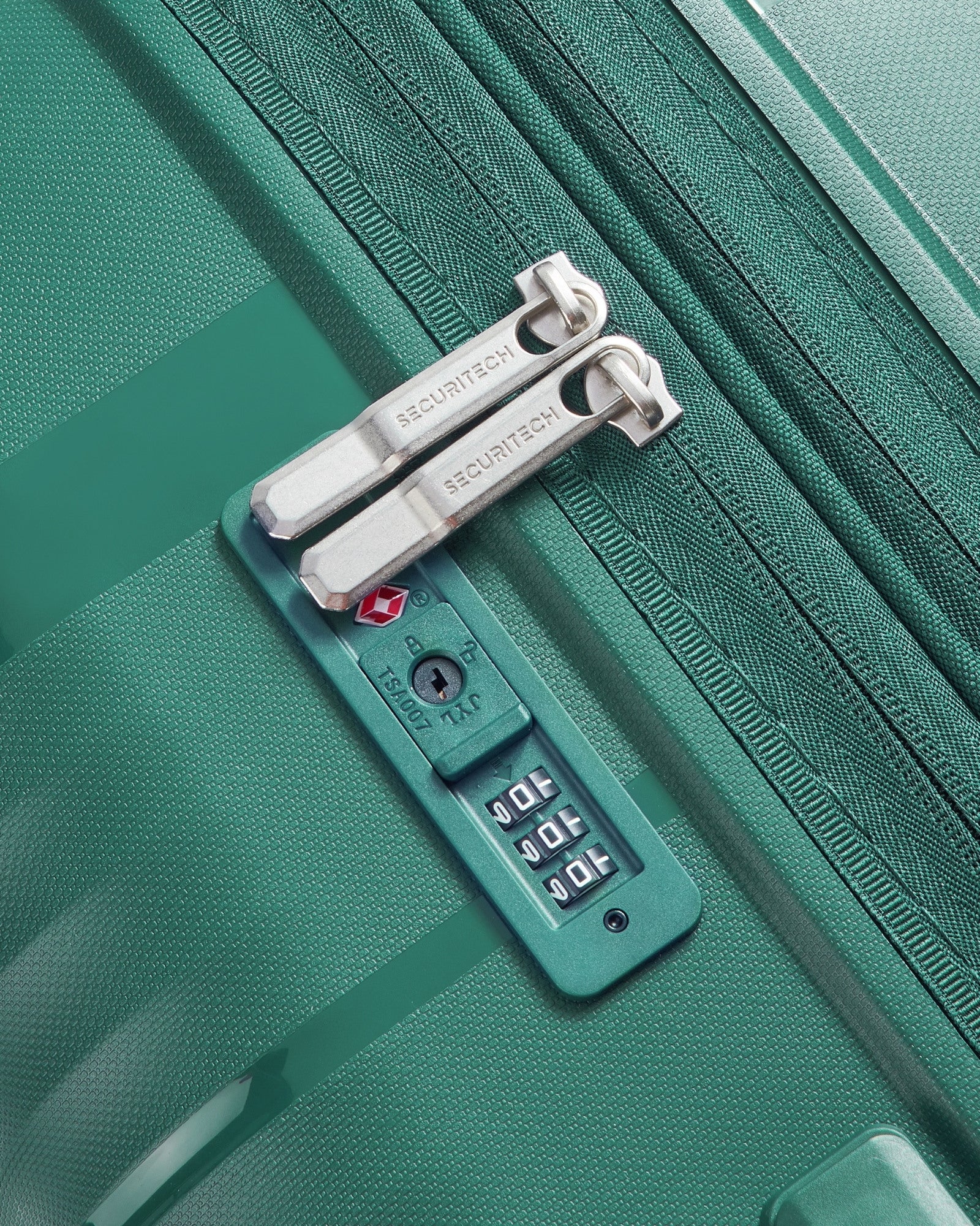 Delsey Paris Securitech Dune Hardside Large Suitcase - 76cm - Green