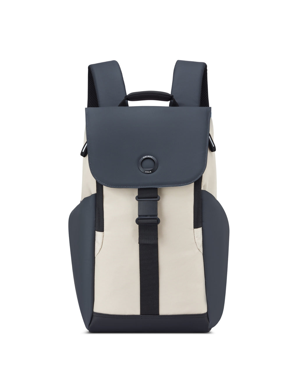 Delsey Securflap 15.6" Laptop RFID Backpack - Sand-3