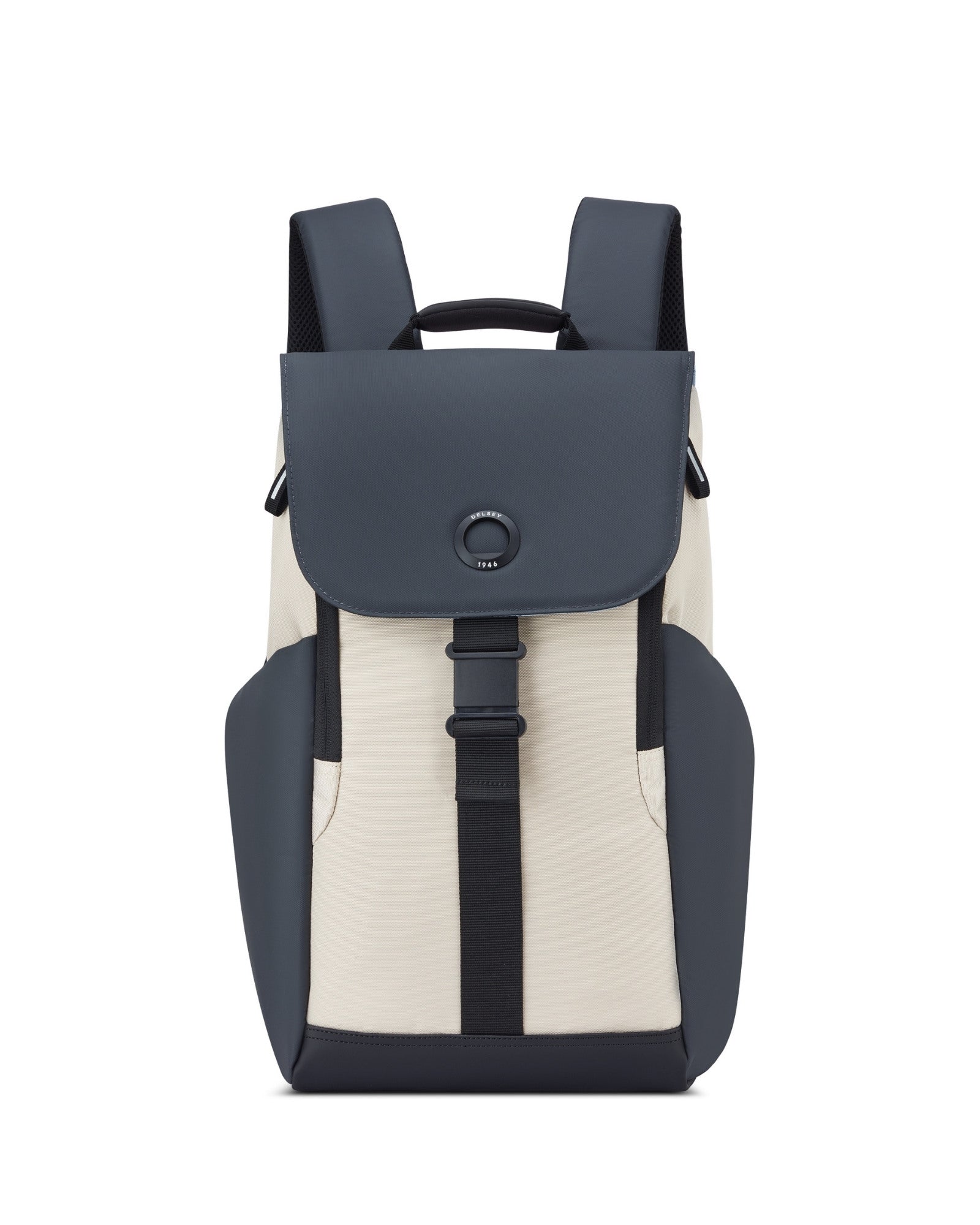 Delsey Securflap 15.6" Laptop RFID Backpack - Sand-3