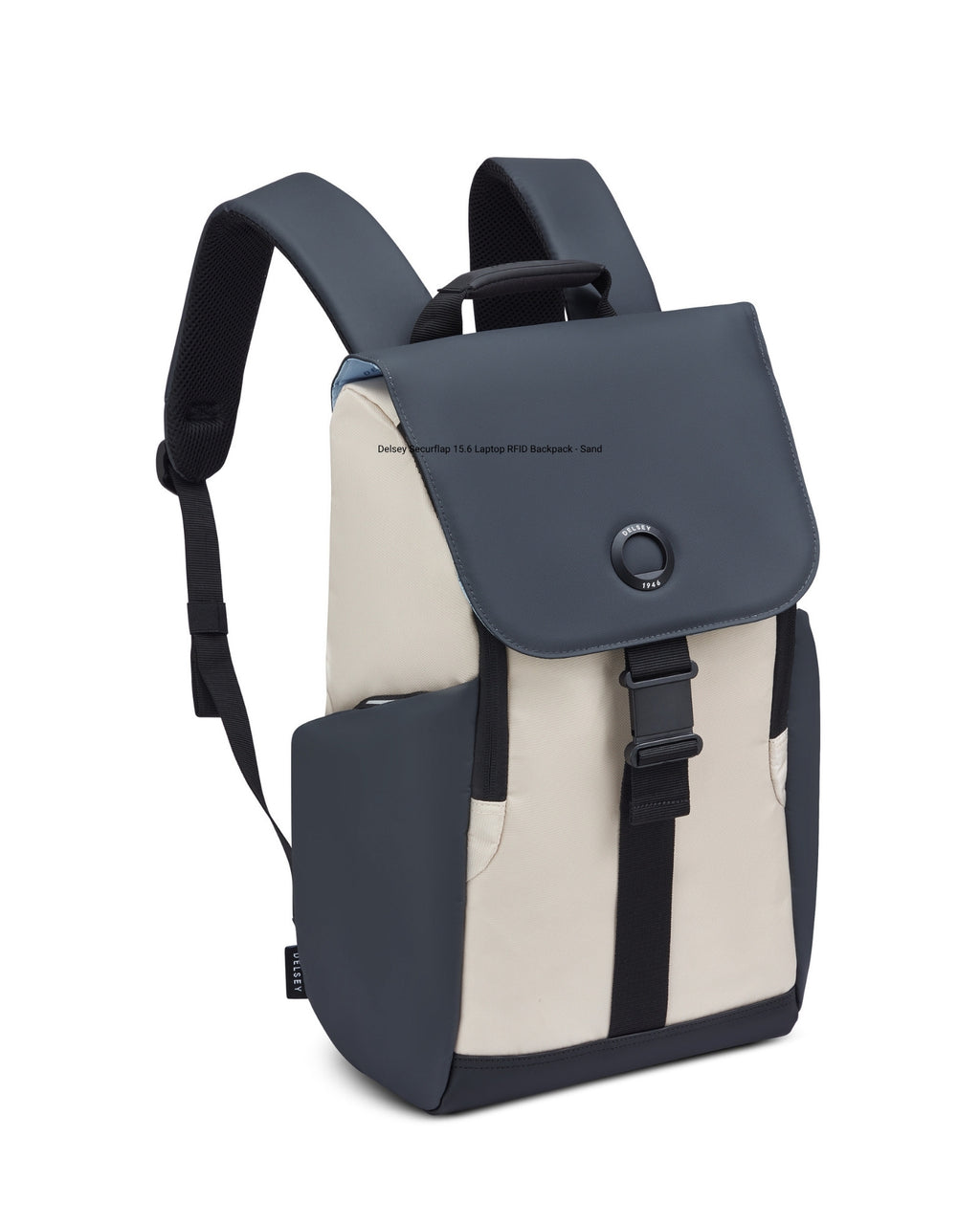 Delsey Securflap 15.6" Laptop RFID Backpack - Sand-1