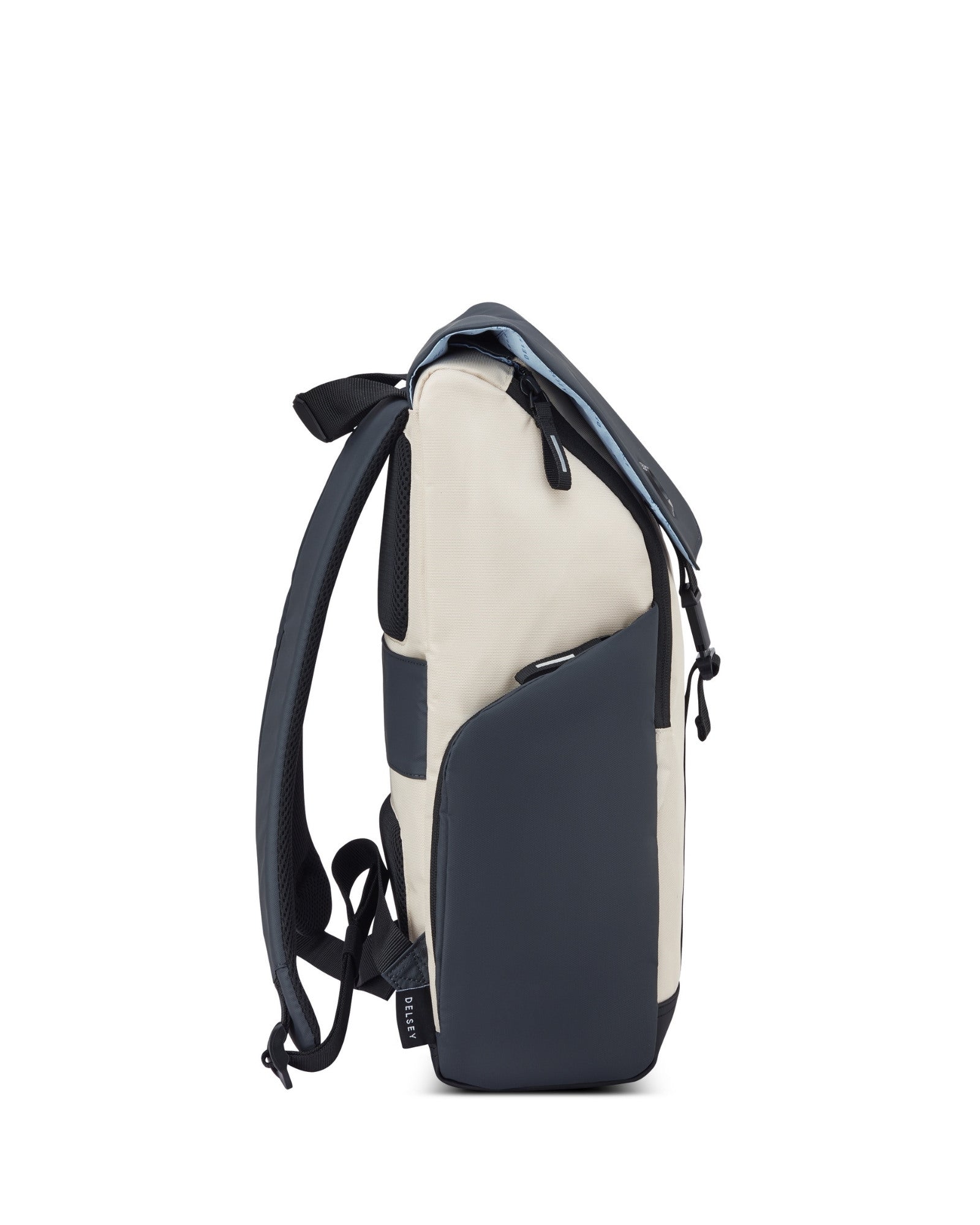 Delsey Securflap 15.6" Laptop RFID Backpack - Sand-4