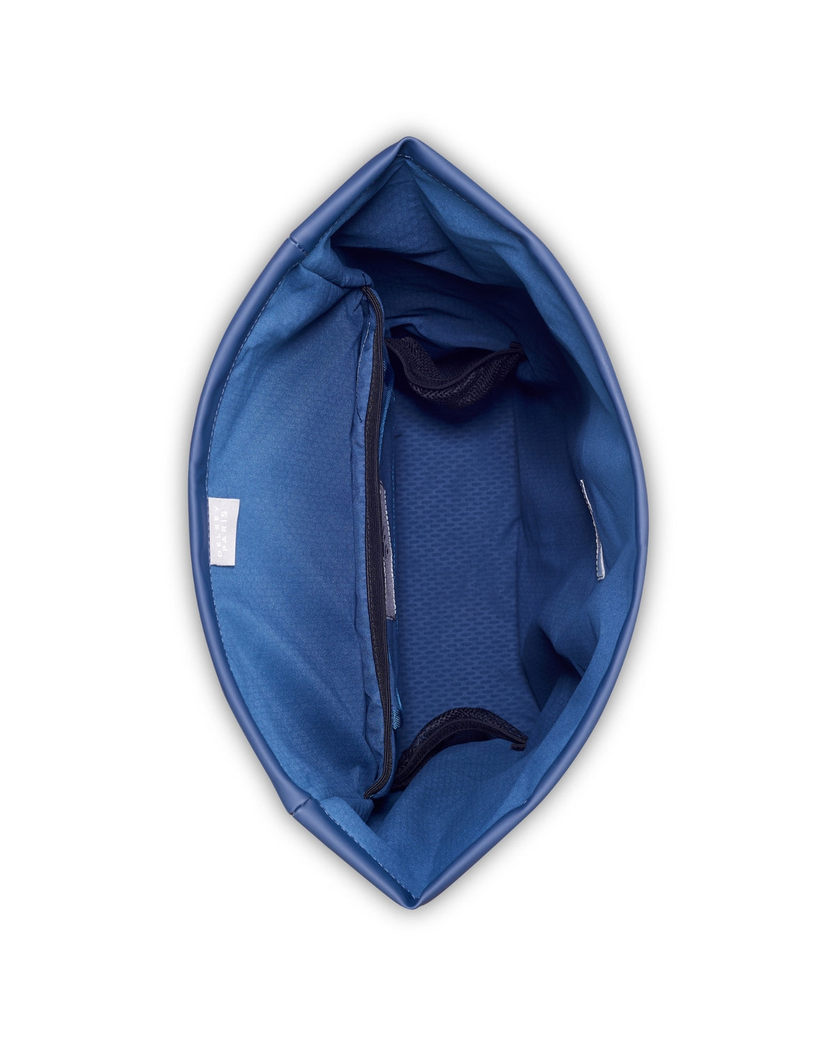 Delsey Turenne Soft Rolltop 15" Laptop RFID Backpack - Night Blue-13