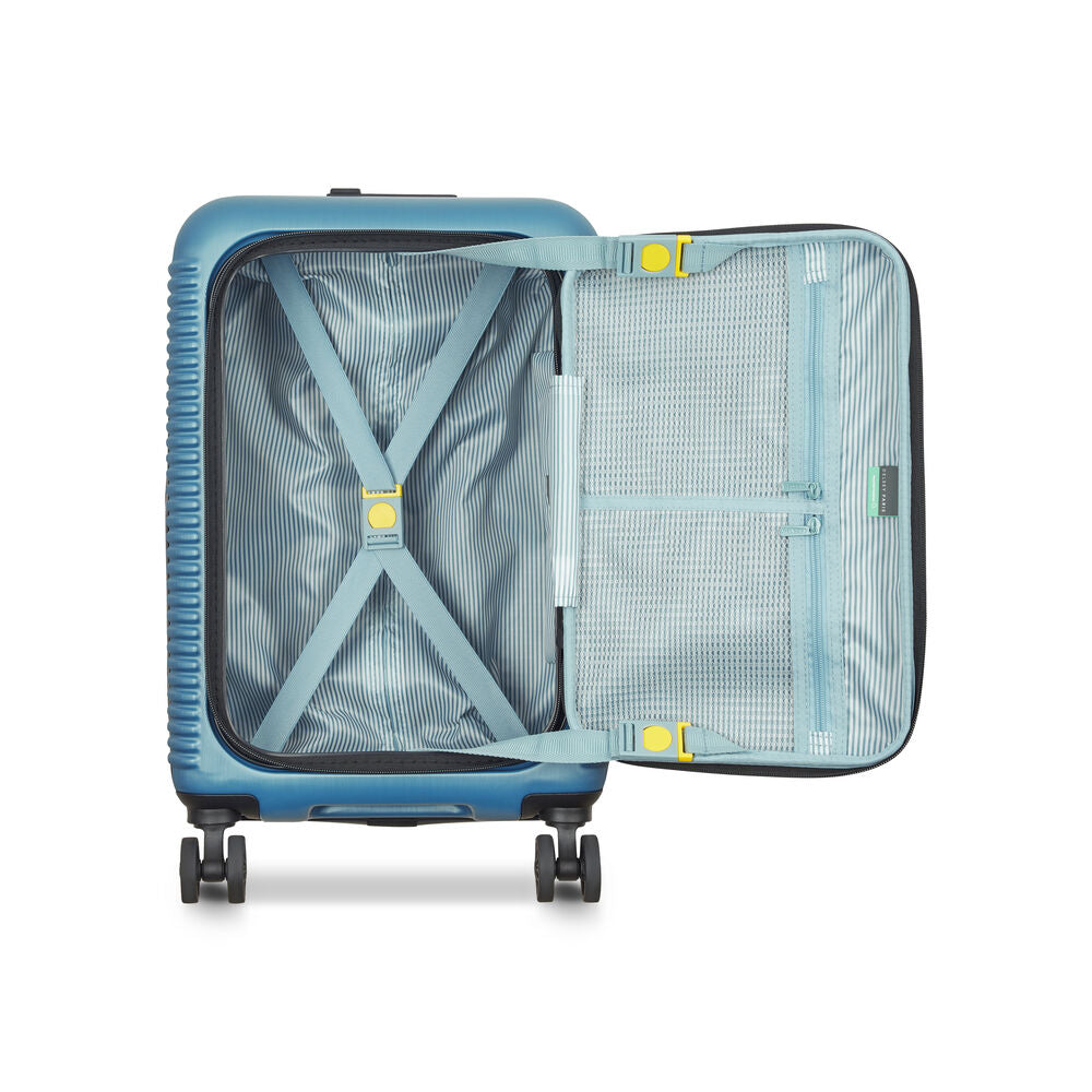Delsey Freestyle 55cm front-opening carry-on suitcase interior