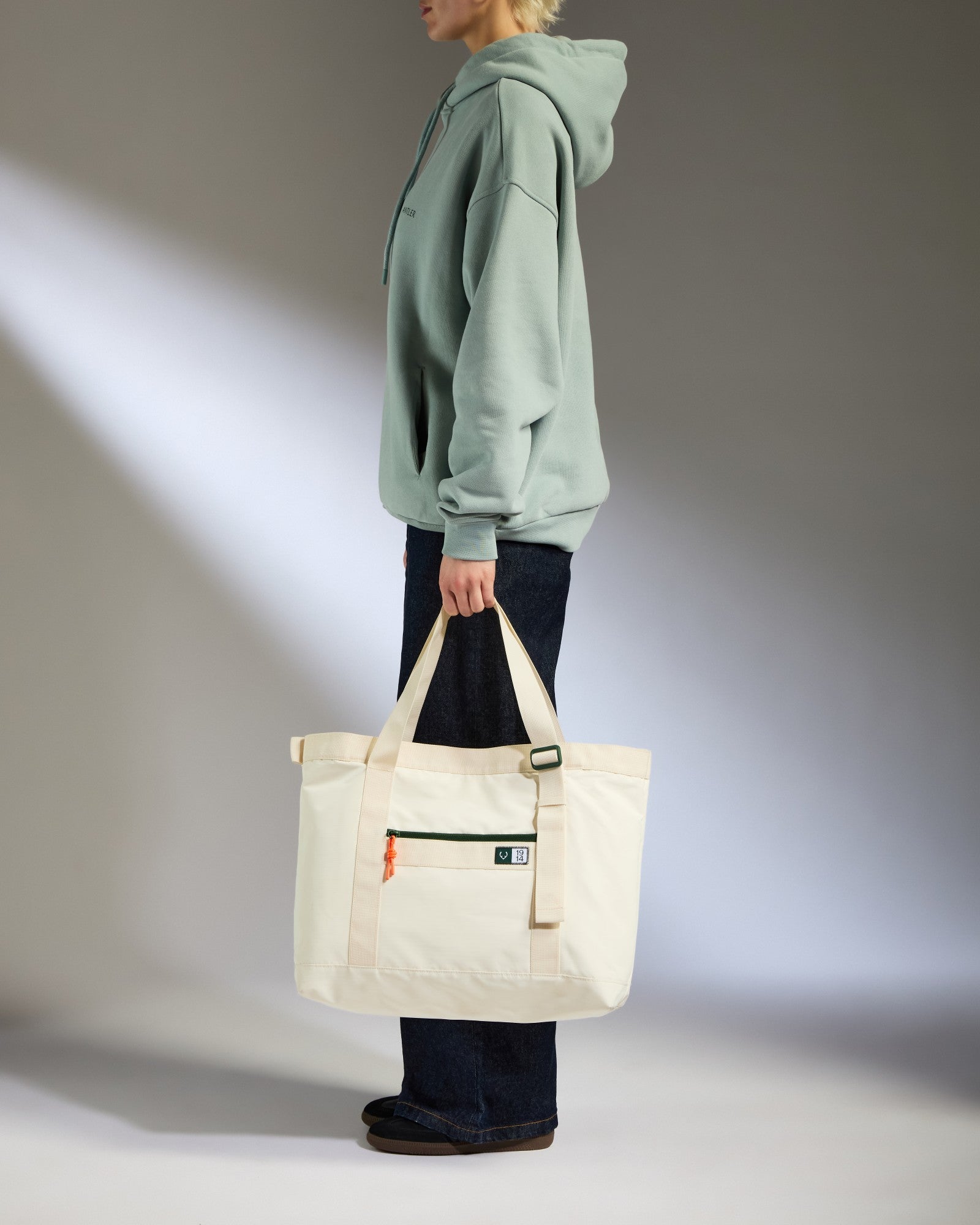 Antler Essential Laptop Tote Bag - Stone