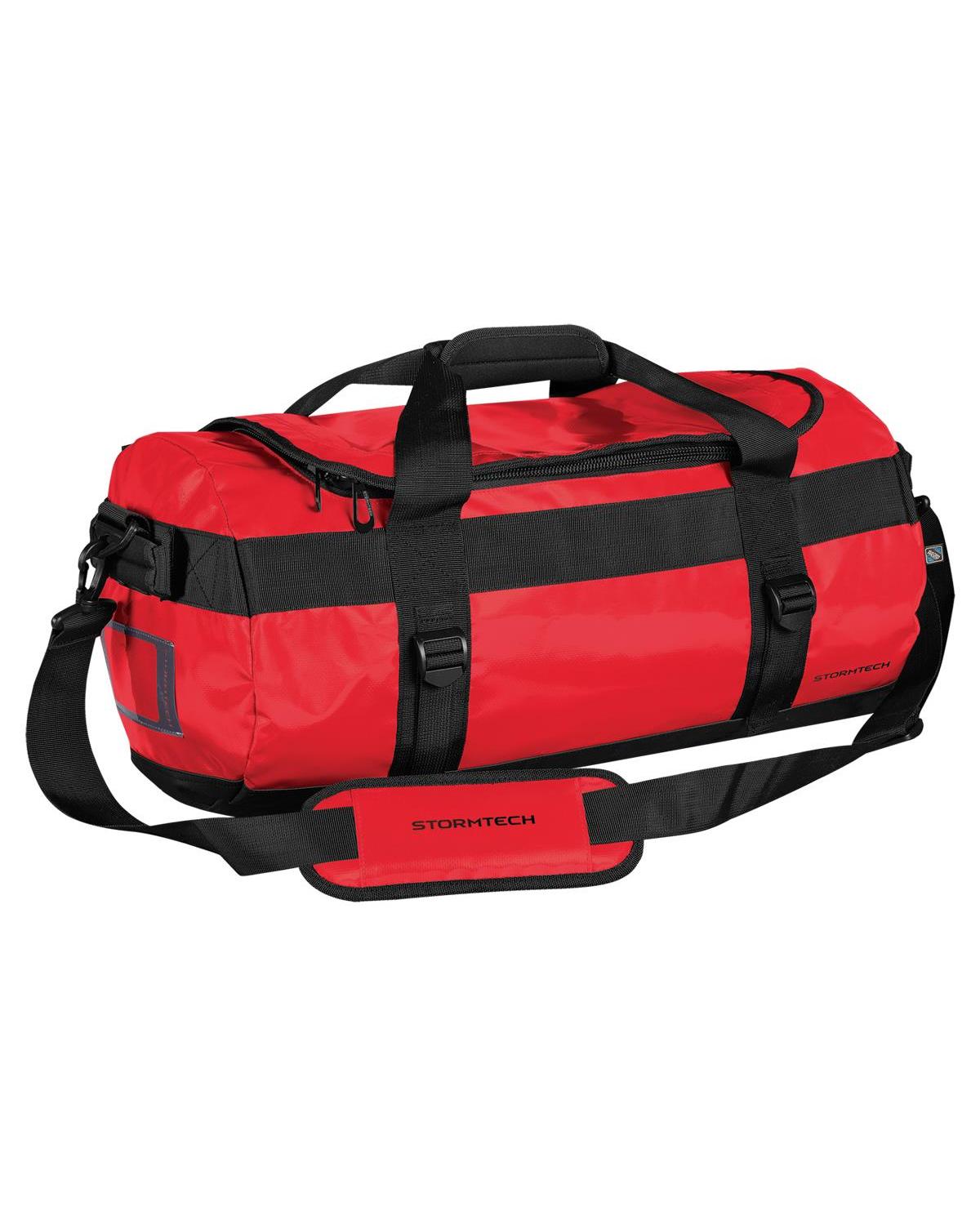 Stormtech Waterproof Gear Duffle Small 30L Black/Red-1
