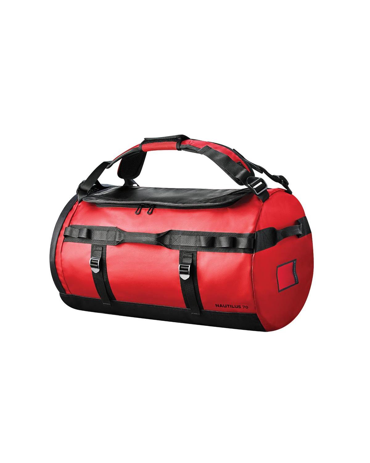 Stormtech Nautilus Waterproof Duffle Backpack 70L Red-1