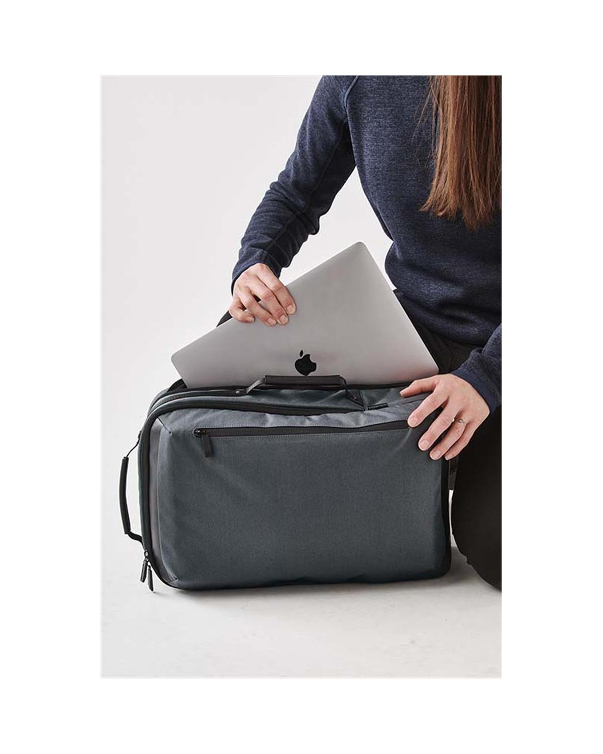 Stormtech Hedmark Recycled Commuter Laptop Backpack Black/Grey-7