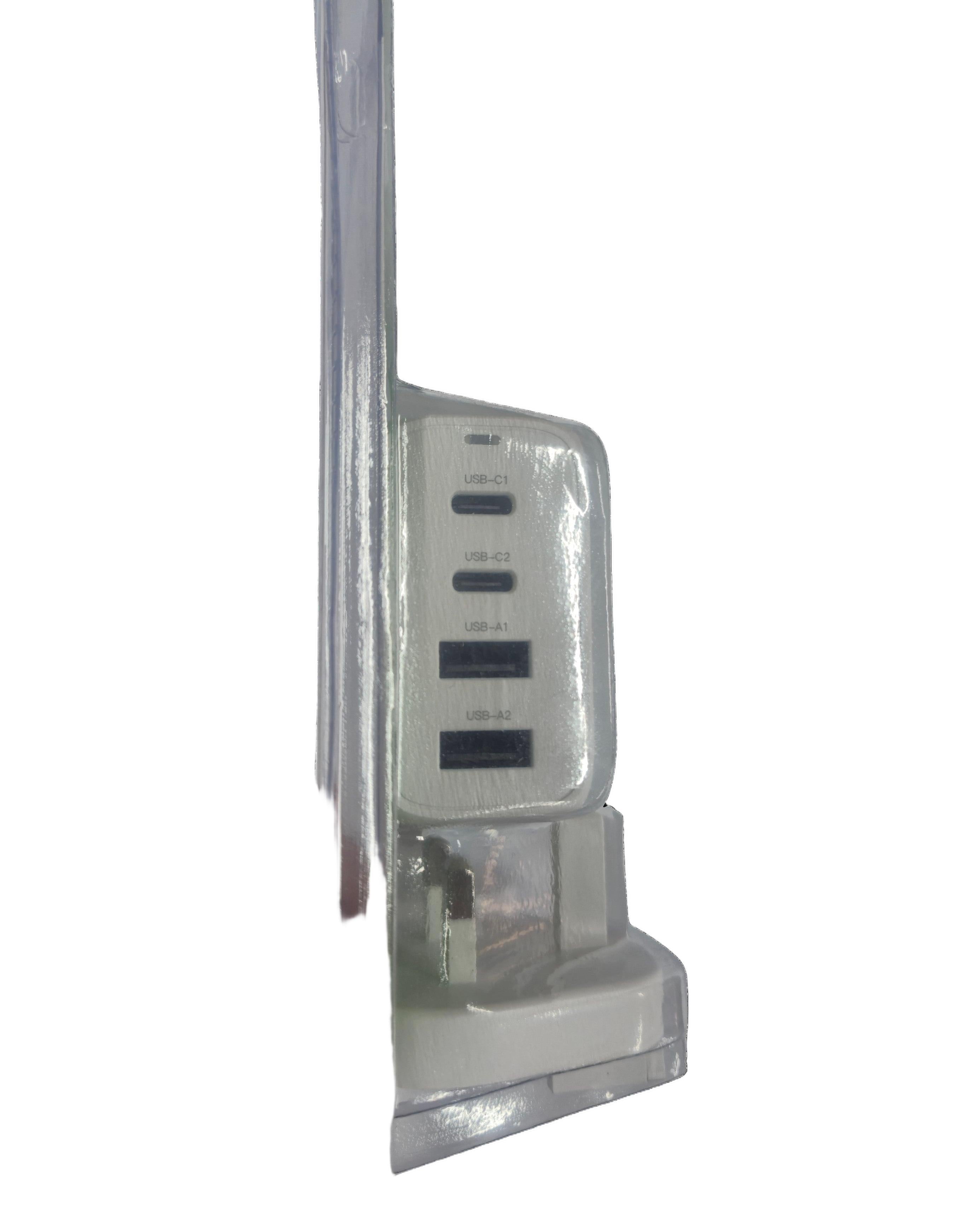 Korjo 4-Port USB Universal Travel Adaptor - Aus to Worldwide - White Image 3