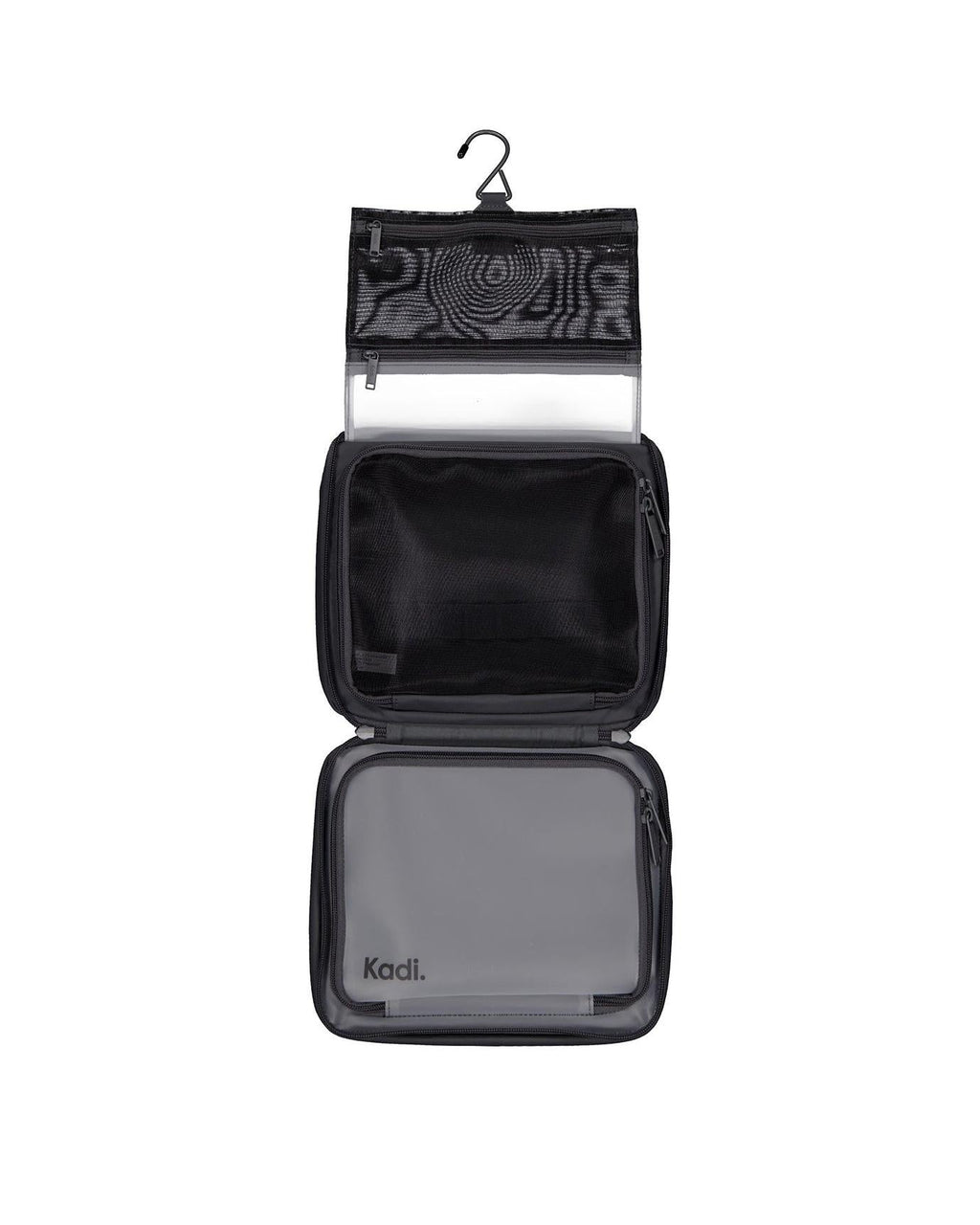 Kadi Multi-purpose Toiletry Bag - Charcoal Image 6