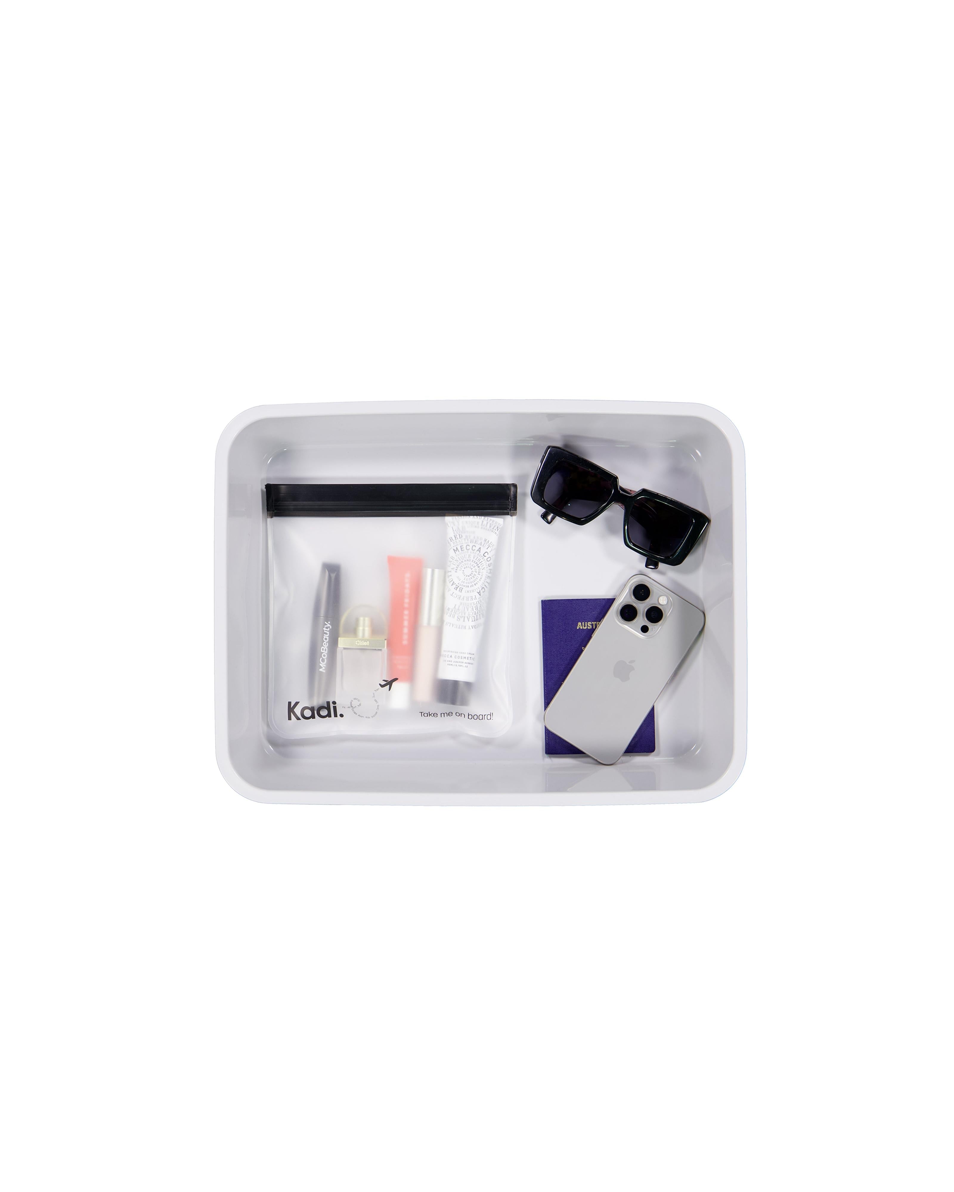 Kadi Multi-purpose Toiletry Bag - Charcoal Image 8