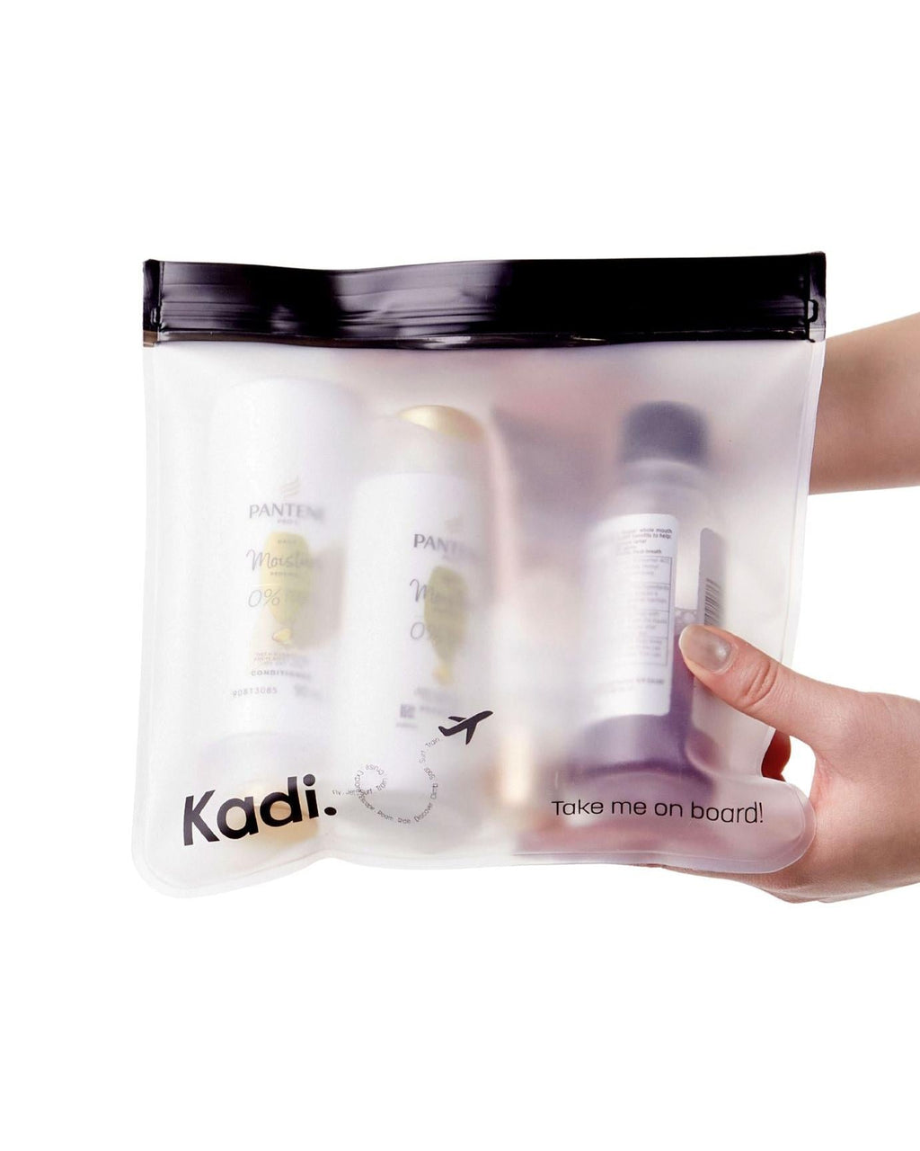 Kadi Multi-purpose Toiletry Bag - Charcoal Image 9