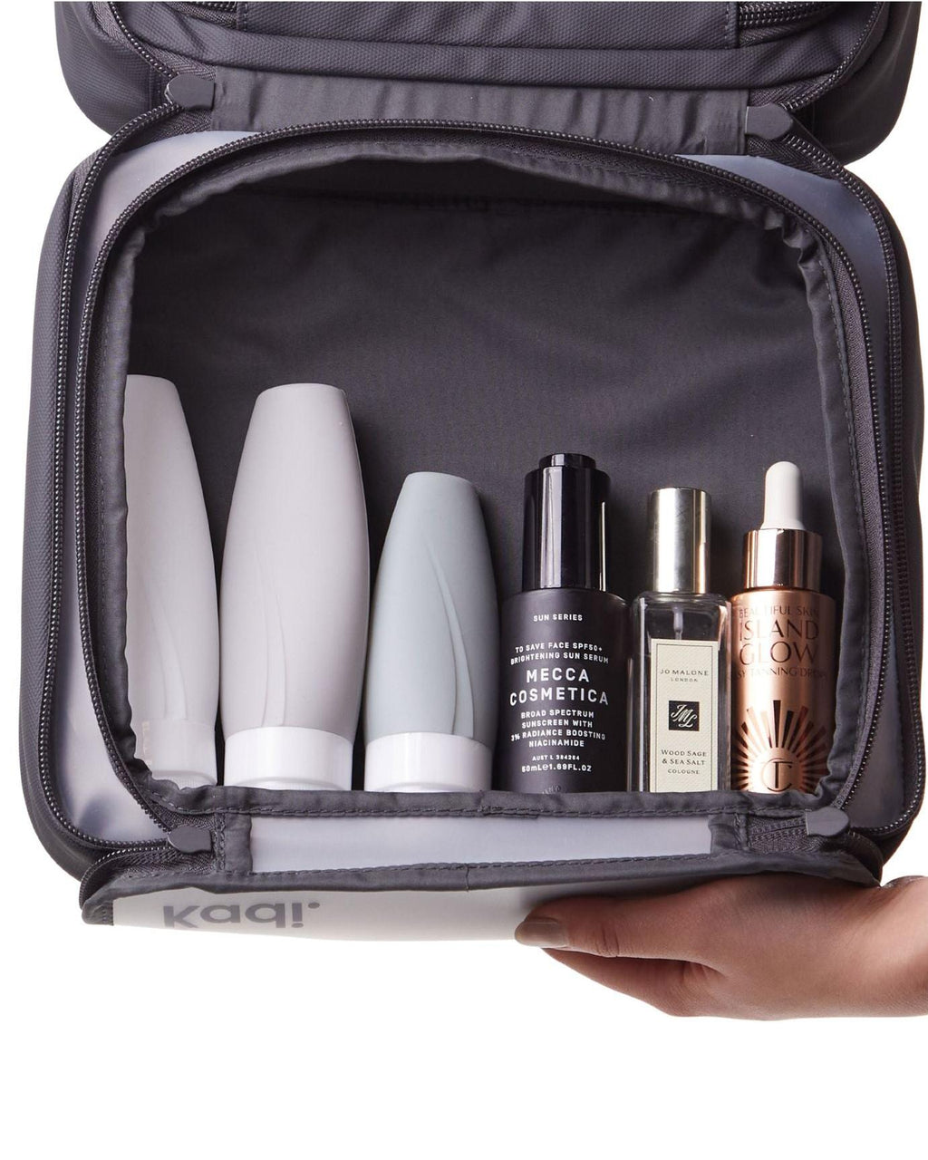 Kadi Multi-purpose Toiletry Bag - Charcoal Image 10