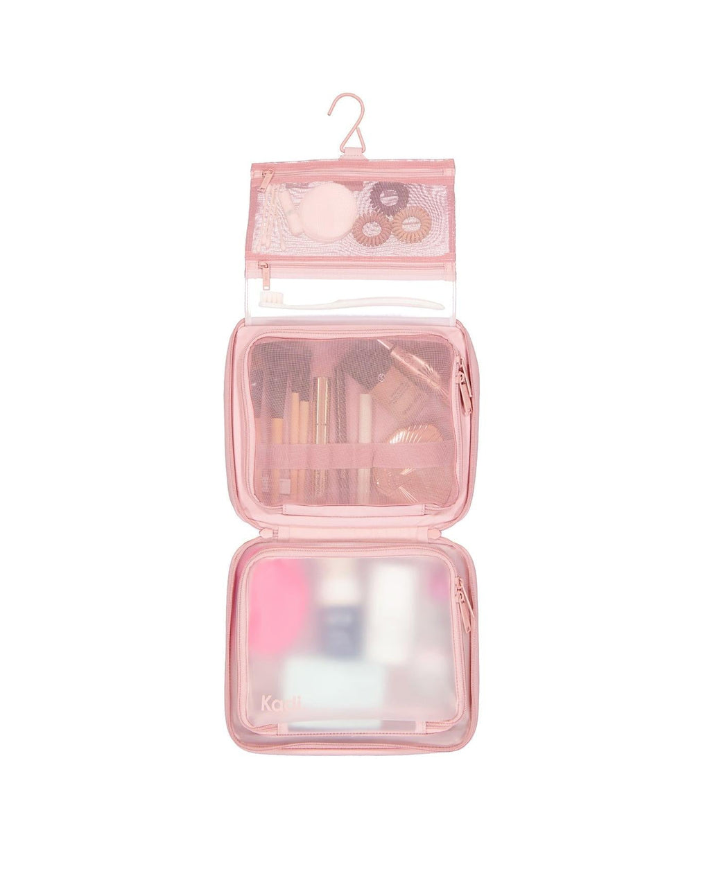 Kadi Multi-purpose Toiletry Bag - Dusty Pink Image 3