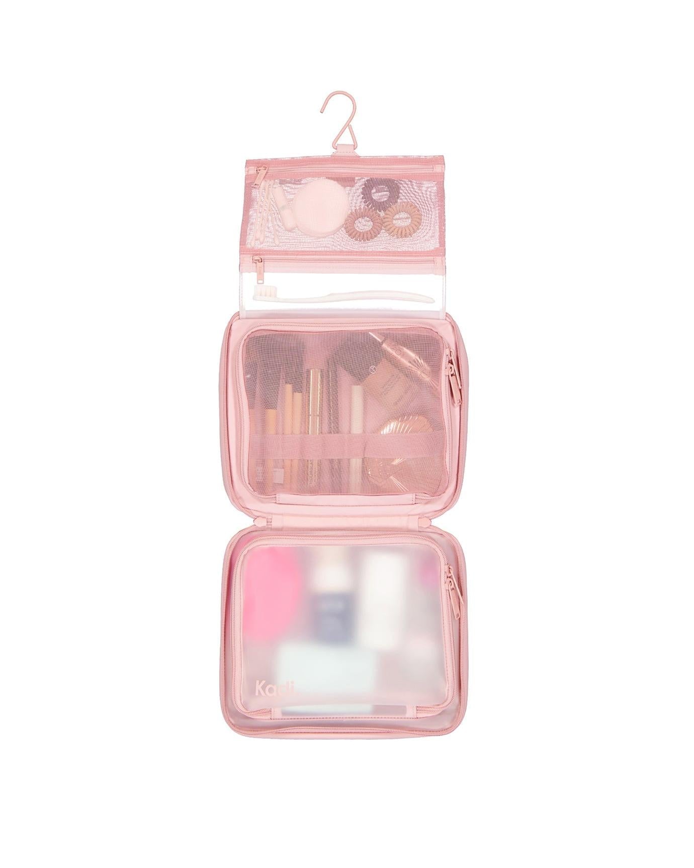 Kadi Multi-purpose Toiletry Bag - Dusty Pink Image 3