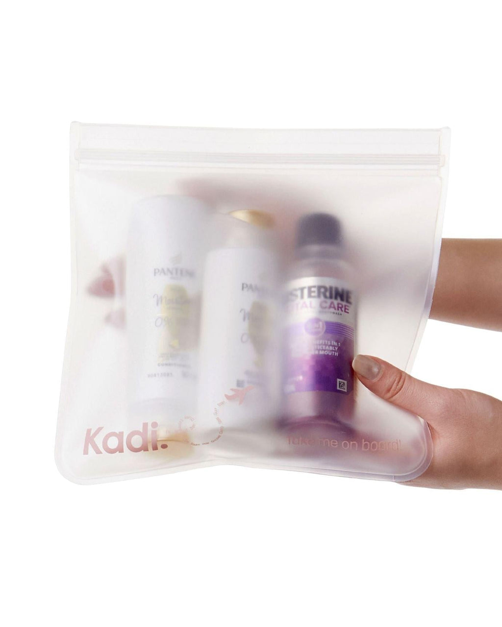 Kadi Multi-purpose Toiletry Bag - Dusty Pink Image 8