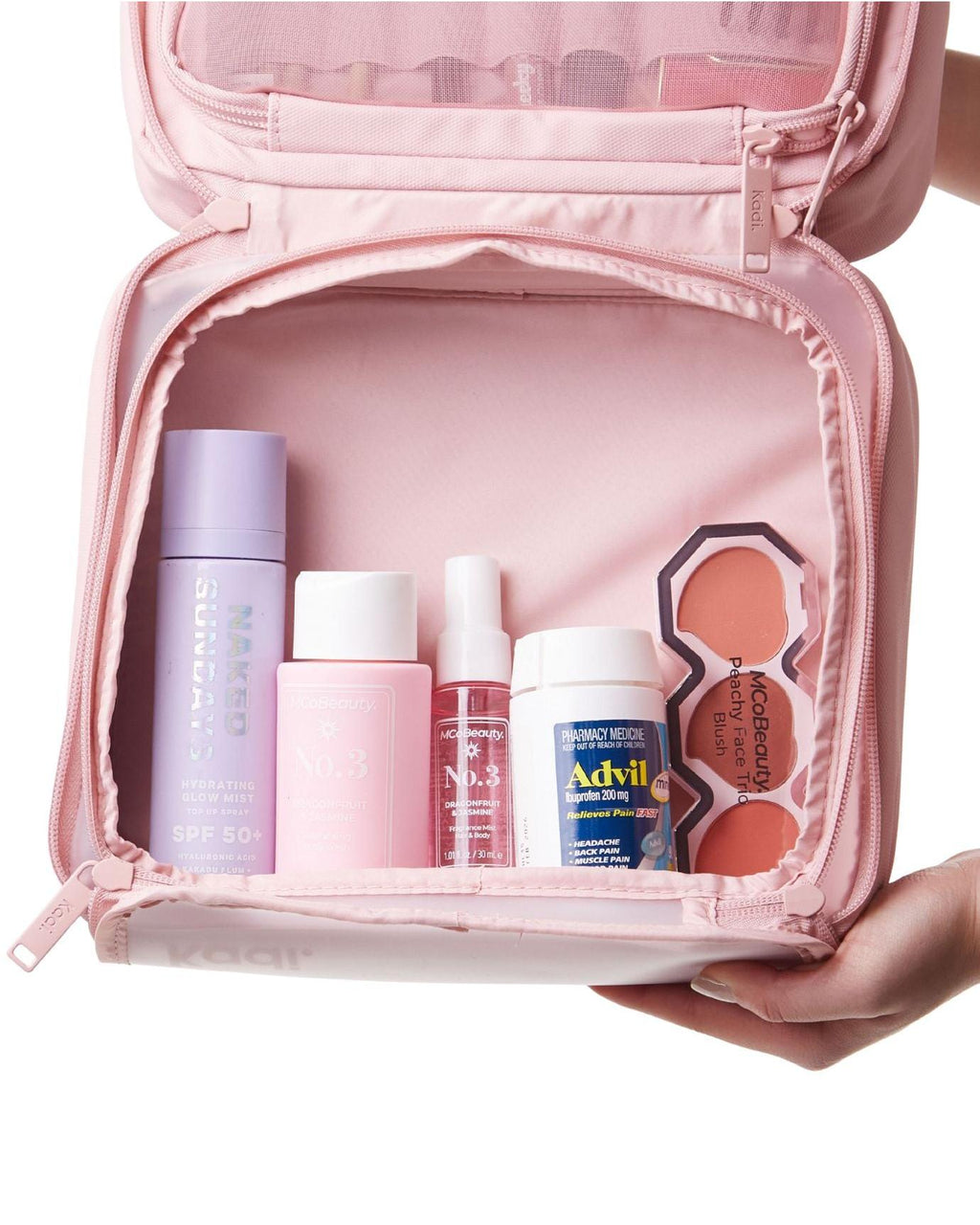 Kadi Multi-purpose Toiletry Bag - Dusty Pink Image 9