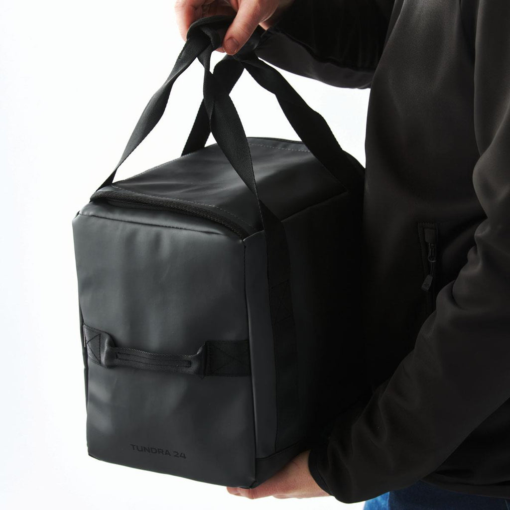 Stormtech Tundra 24-Can Waterproof Cooler Pack 17L Black/Grey
