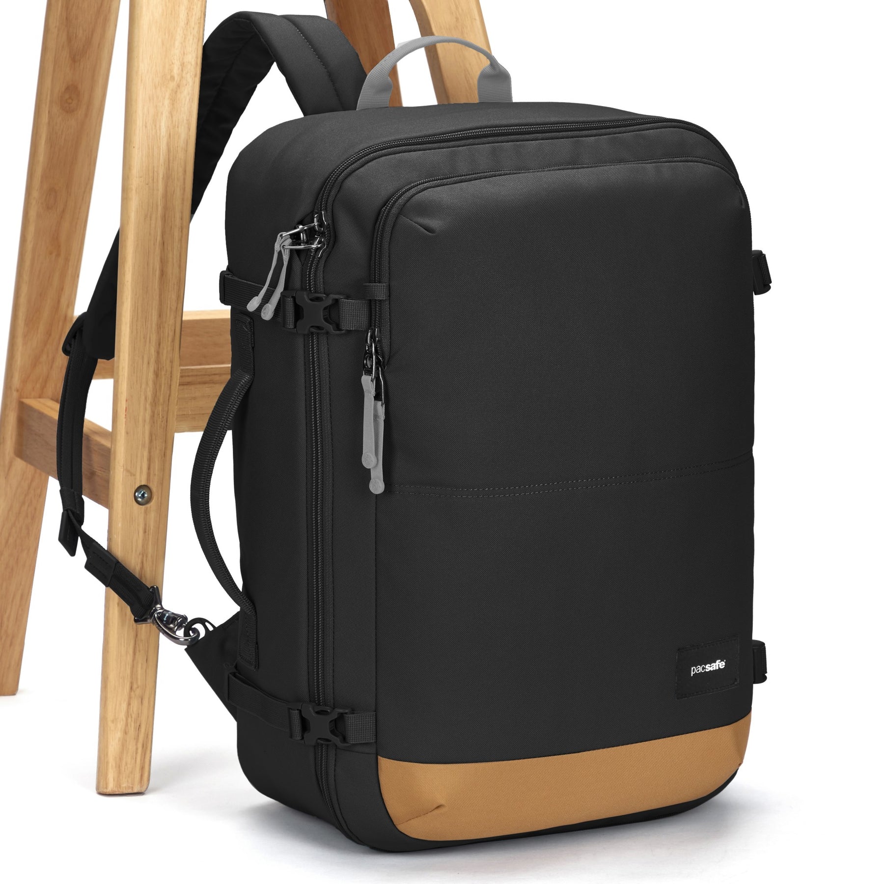 Pacsafe GO Anti-Theft Carry On Backpack - 34L - Jet Black-2