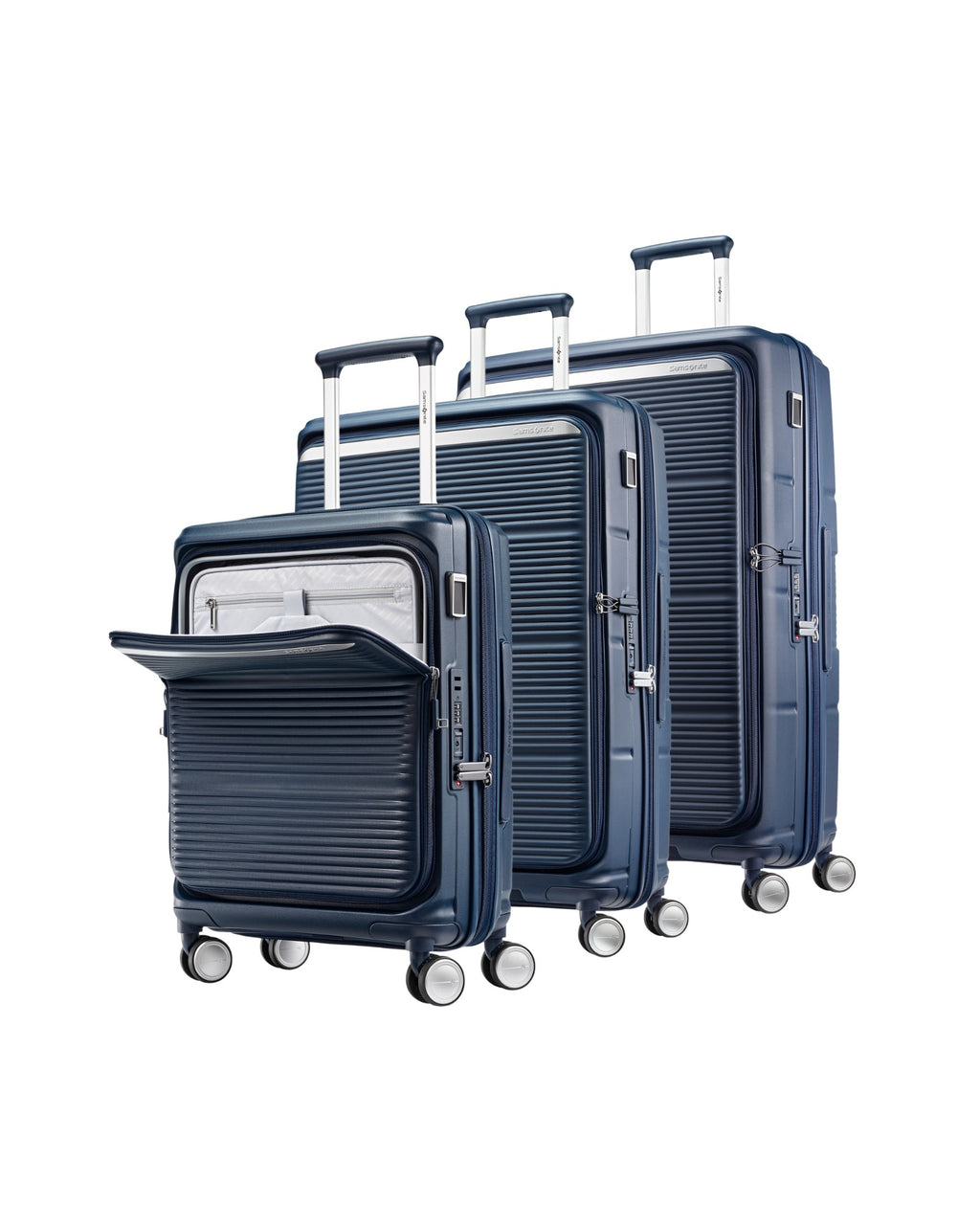 Samsonite Paralux Hardside 3-Piece Suitcase Set - Navy