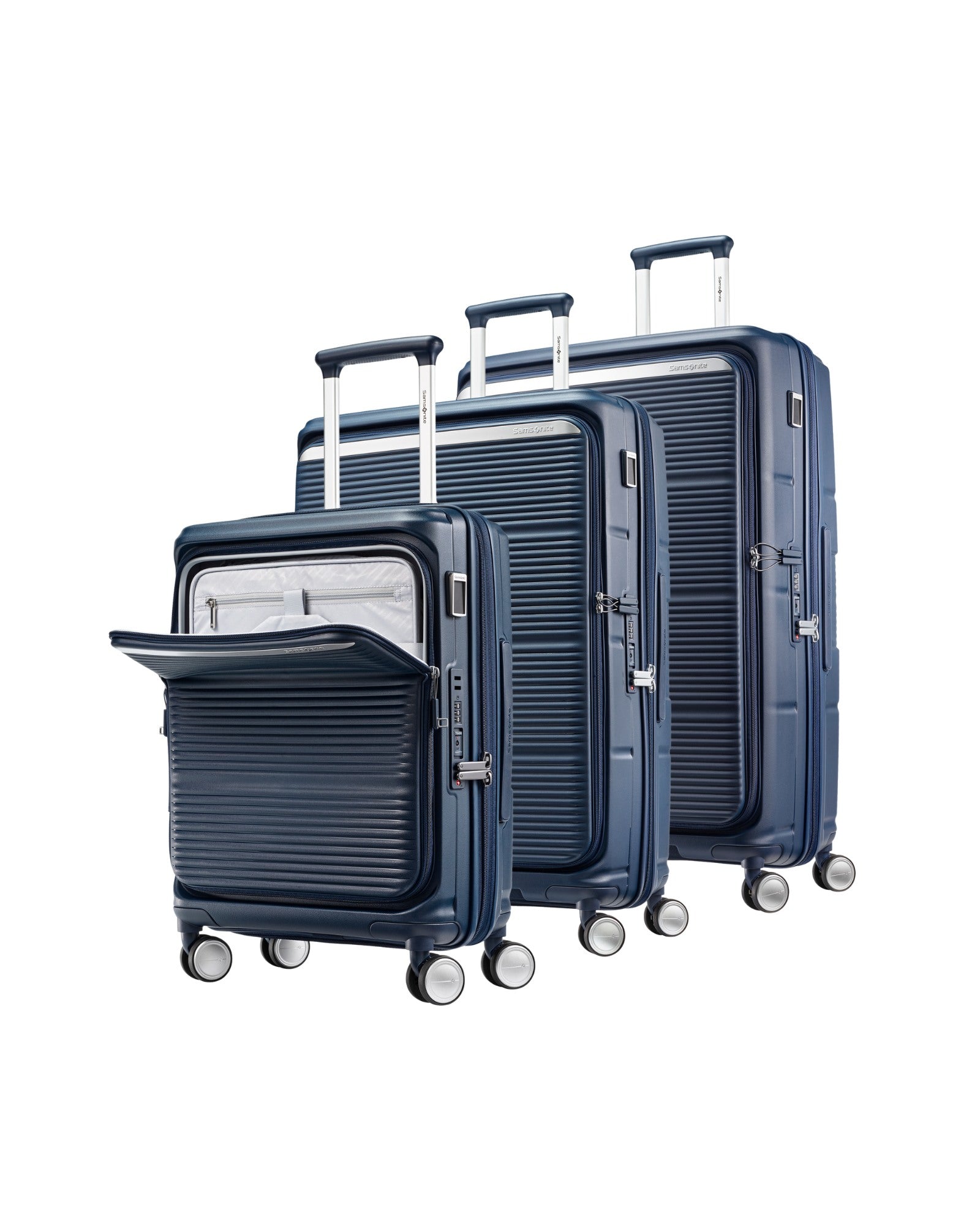 Samsonite Paralux Hardside 3-Piece Suitcase Set - Navy