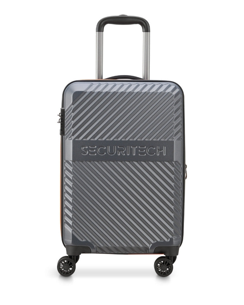 Delsey Paris Securitech Patrol Hardside Suitcase Set - 3-Piece - Grey
