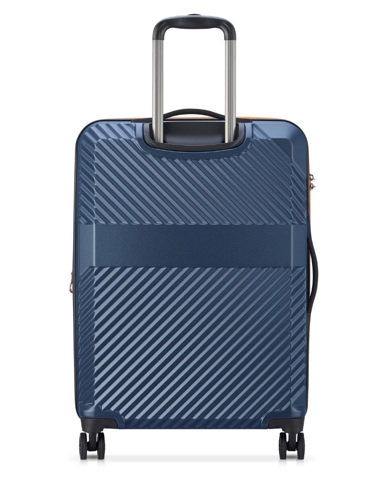 Delsey Paris Securitech Patrol Hardside Medium Suitcase - 65cm - Blue
