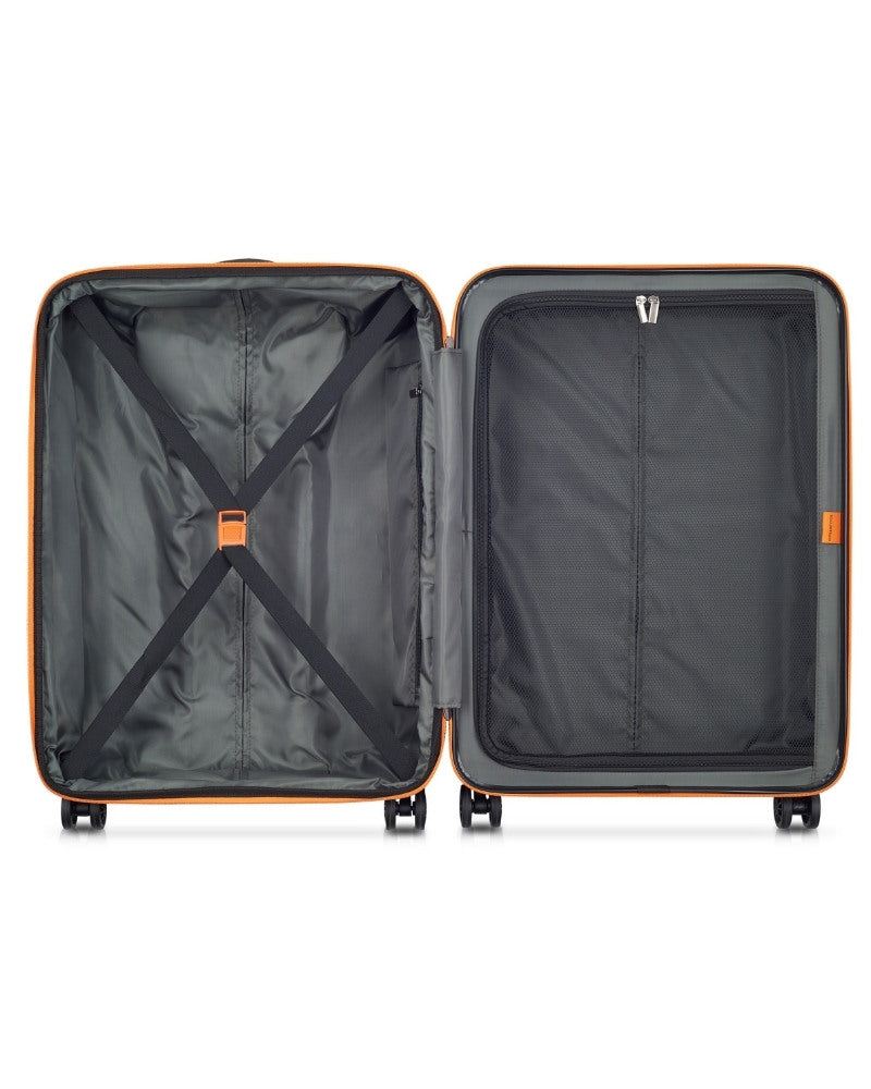 Delsey Paris Securitech Patrol Hardside Medium Suitcase - 65cm - Blue