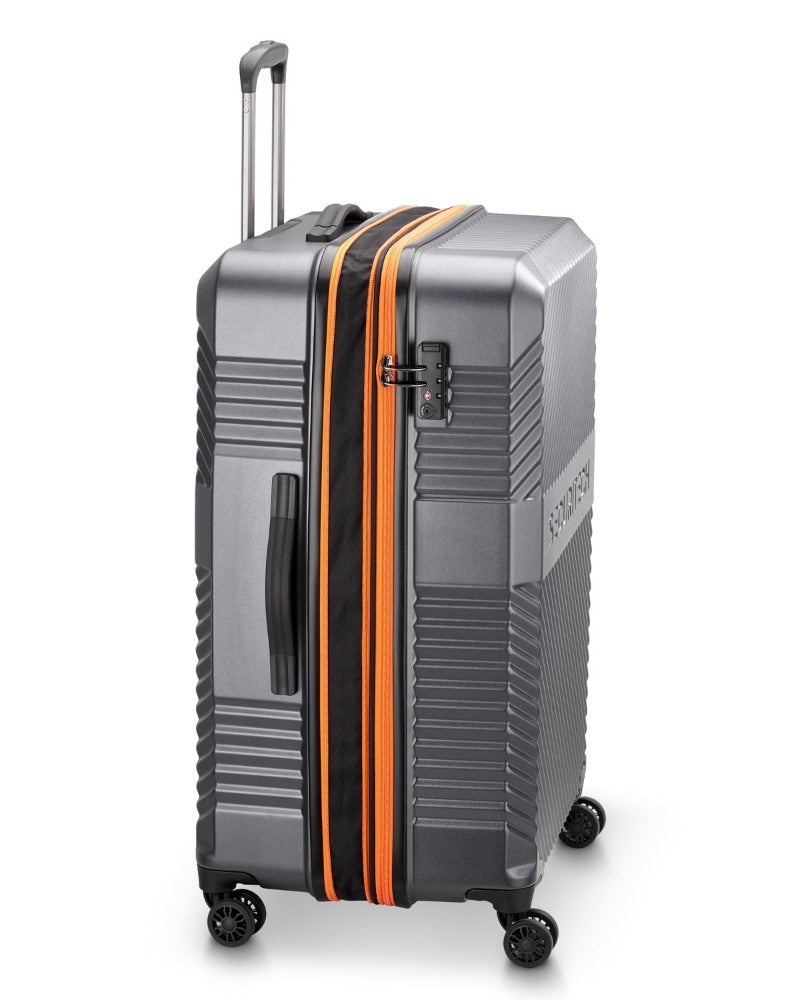 Delsey Paris Securitech Patrol Hardside Large Suitcase - 75cm - Grey-3