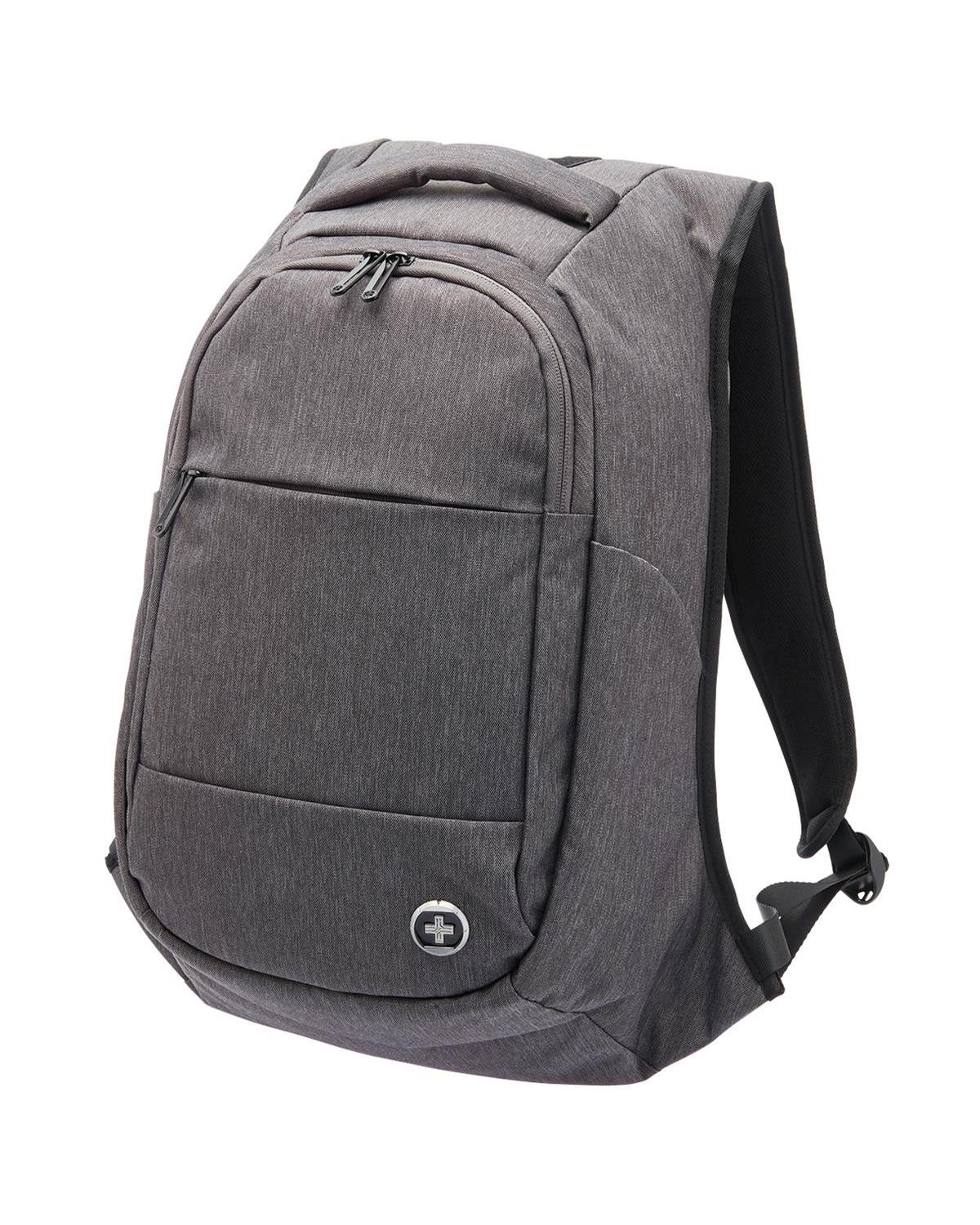 Swissdigital Bolt Anti-Theft Backpack Charcoal Heather