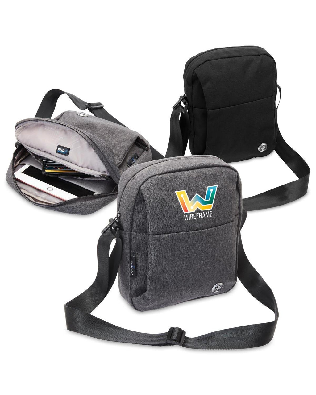 Swissdigital Scout Shoulder Bag Black