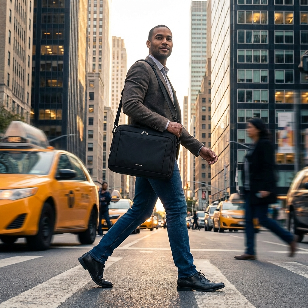 Samsonite GuardIT 2.0 Bailhandle Laptop Briefcase - 17.3-Inch - Black Image 5