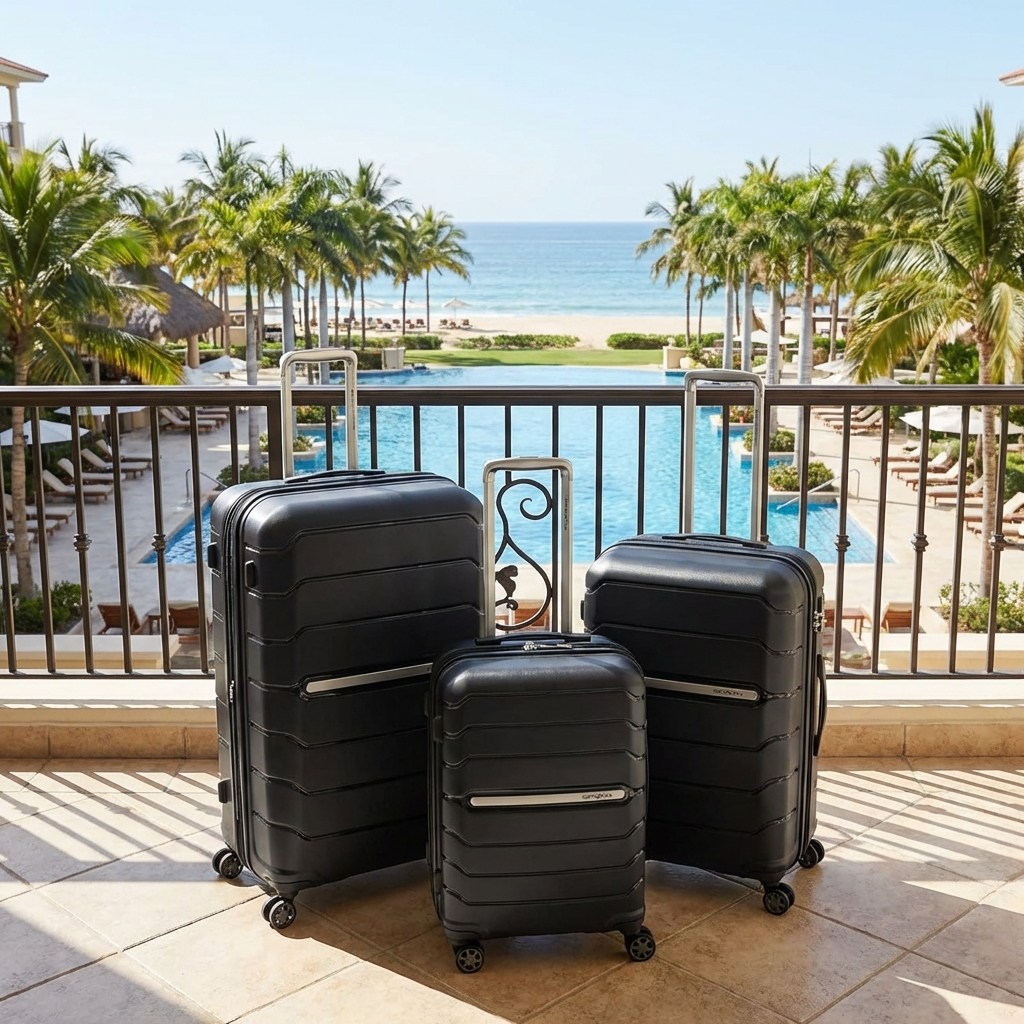 Samsonite Oc2lite Expandable Hardside 3-Piece Spinner Luggage Set - Black Image 10