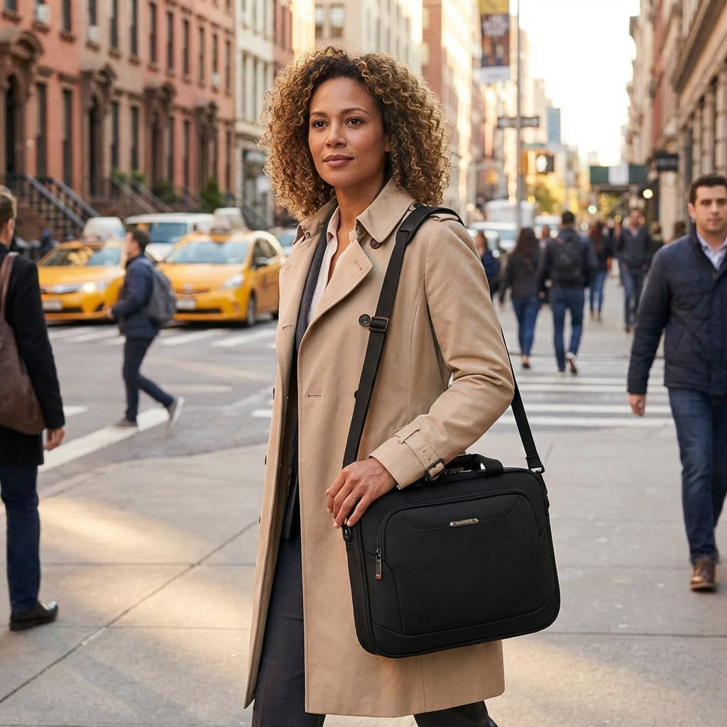 Samsonite Xenon 3.0 Laptop Briefcase - 13-Inch - Black Image 7