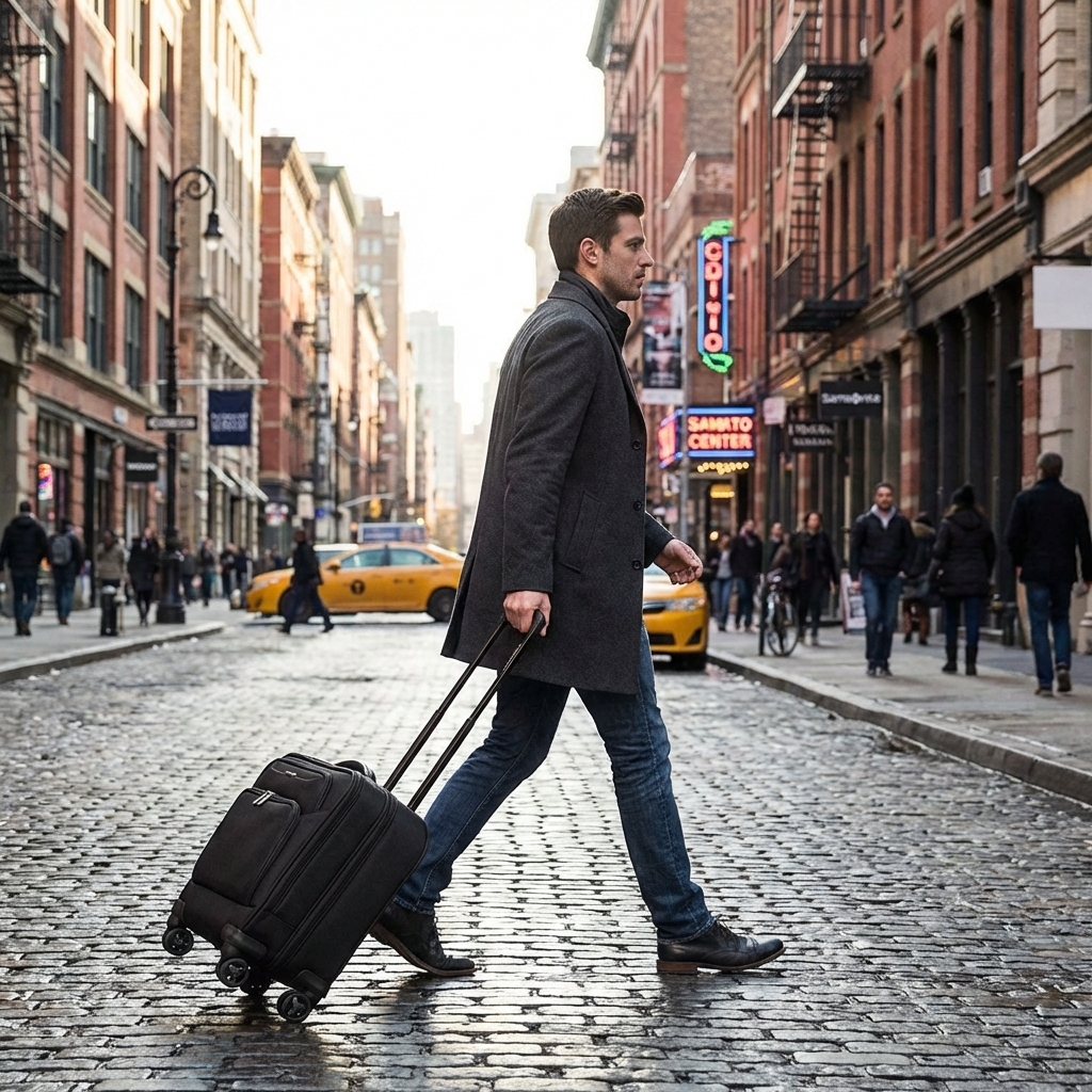 Samsonite Xenon 3.0 Spinner Mobile Office - Black Image 4