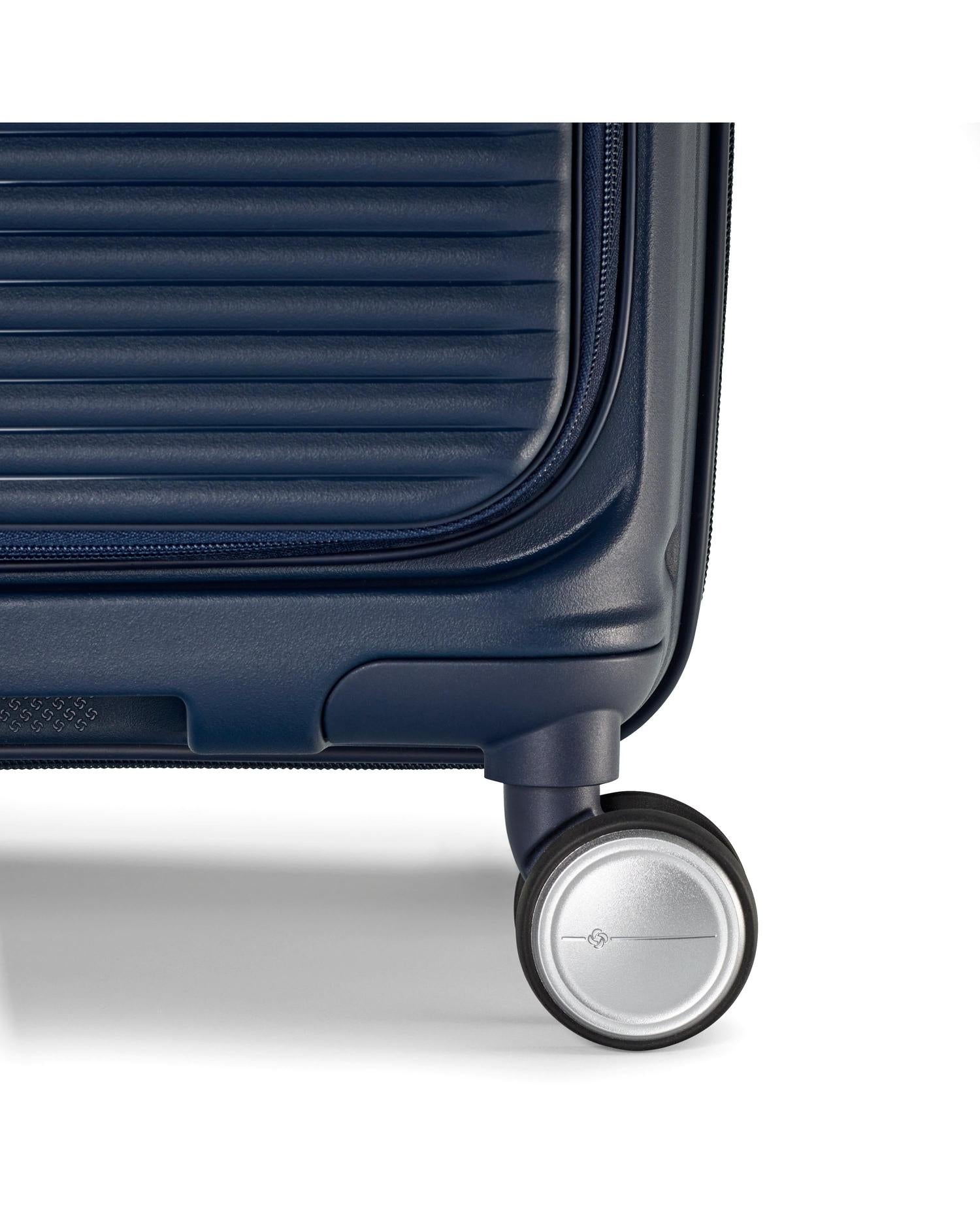 Samsonite Paralux Expandable Hardside Carry-On Spinner Suitcase - 55cm - Navy-7