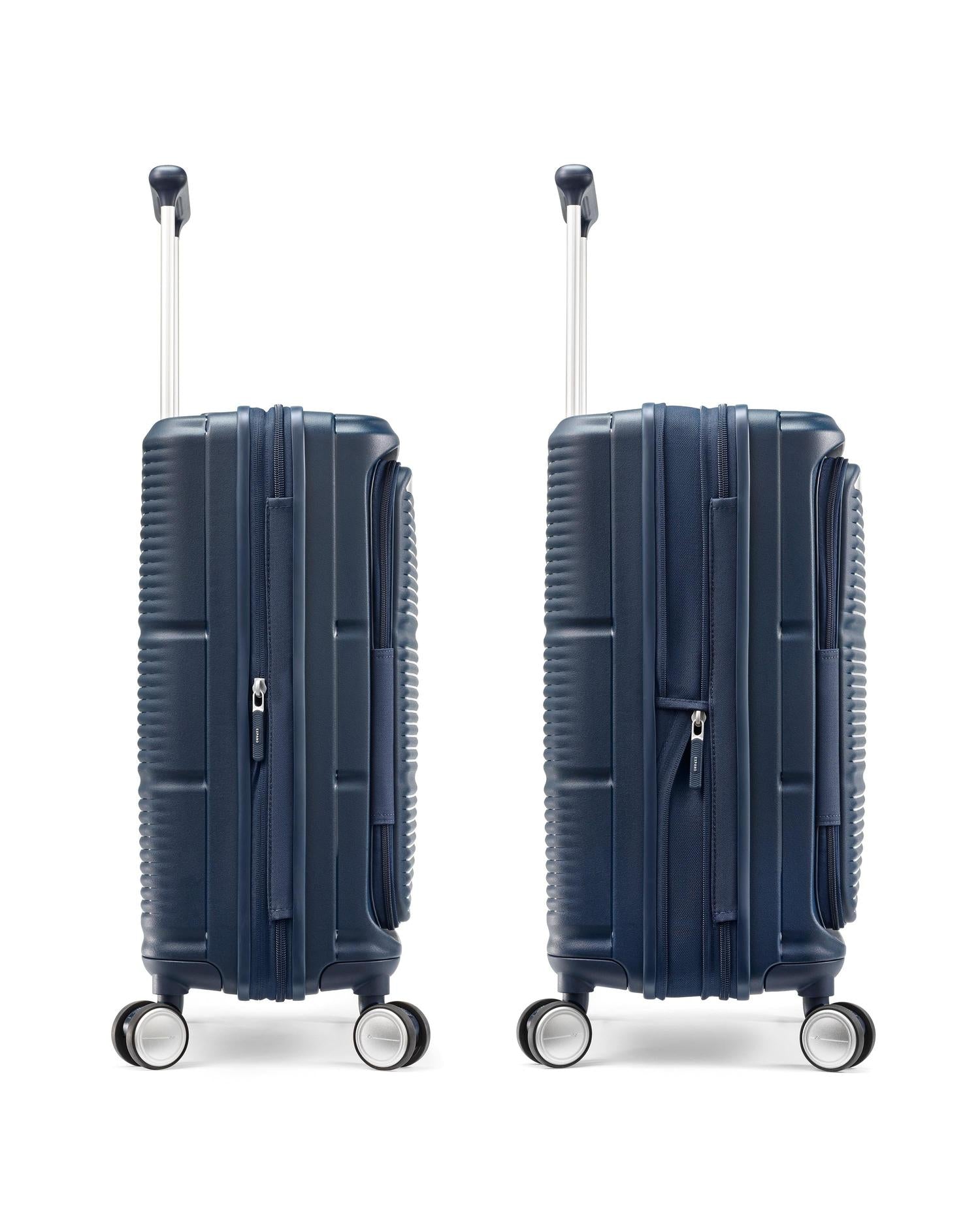 Samsonite Paralux Expandable Hardside Carry-On Spinner Suitcase - 55cm - Navy-8