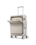 Samsonite Paralux Expandable Hardside Carry-On Spinner Suitcase - 55cm - Stone-1